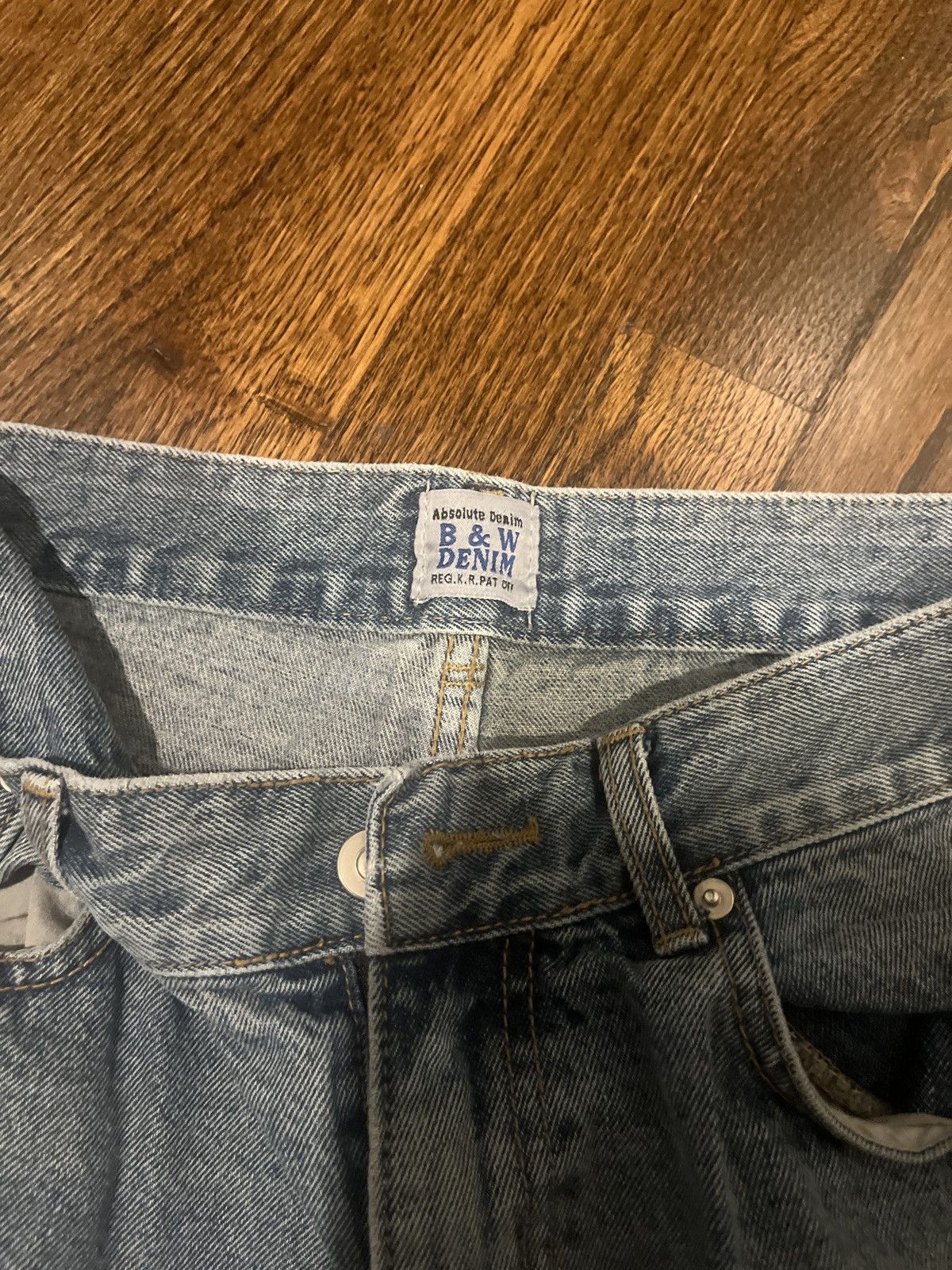 Other B&W DENIM JEANS Size US 30 / EU 46 - 3 Thumbnail