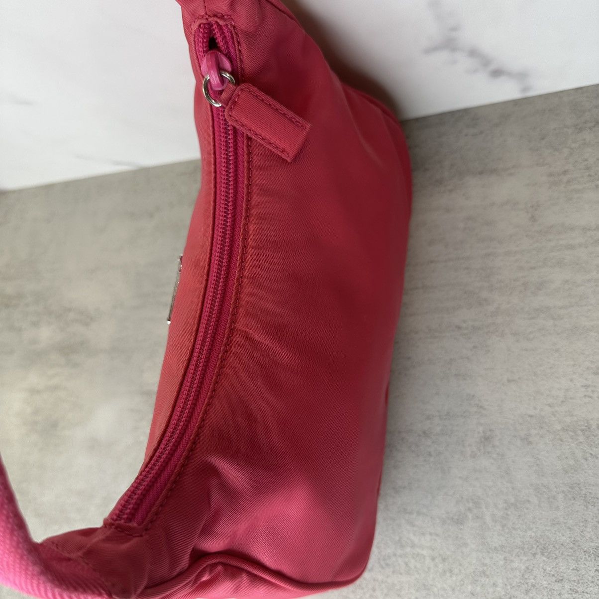 Prada Prada Nylon Pink Pochette Size ONE SIZE - 6 Thumbnail
