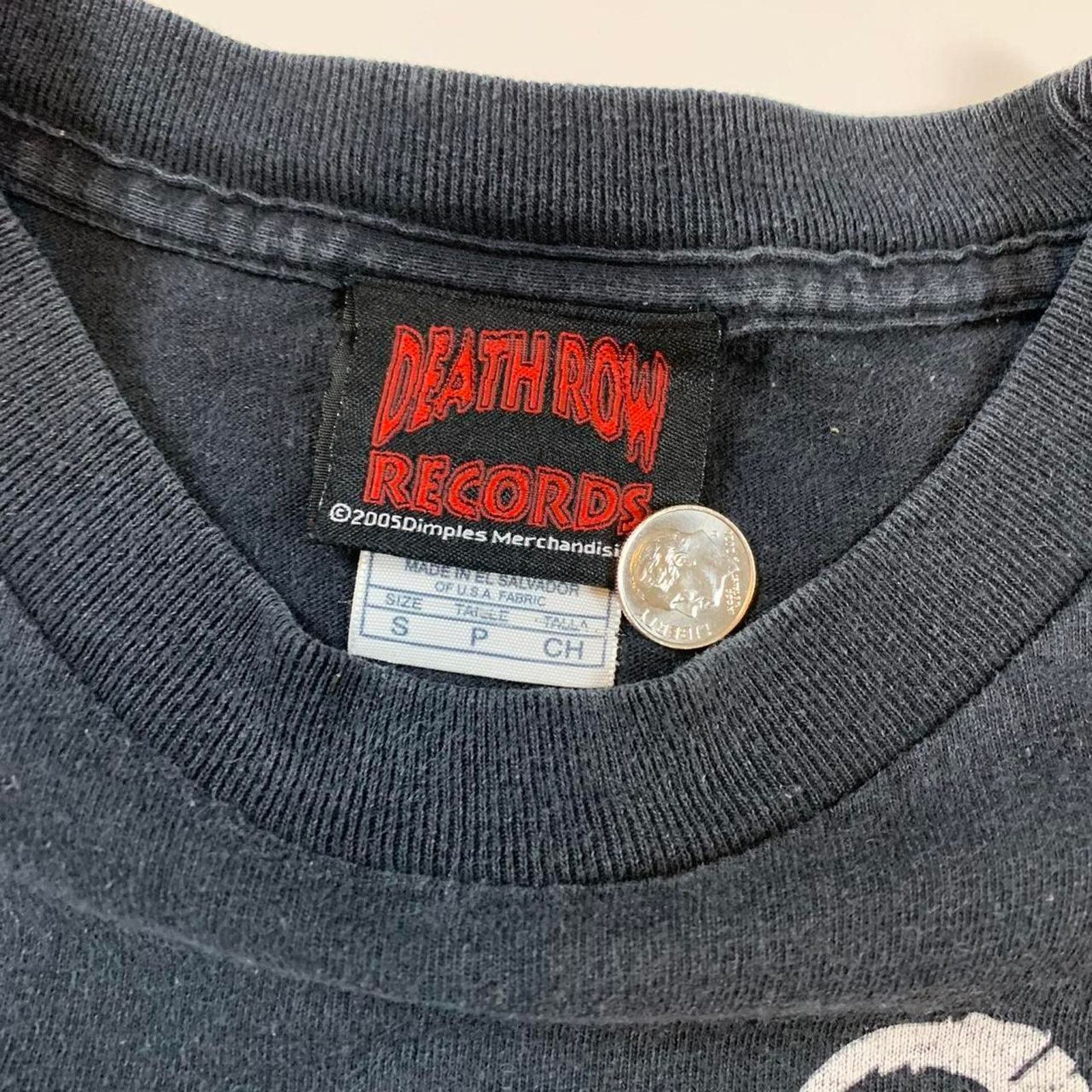 Death Row Records 2005 Death Row Records Tupac “all eyez on me” t shirt Size US S / EU 44-46 / 1 - 4 Thumbnail