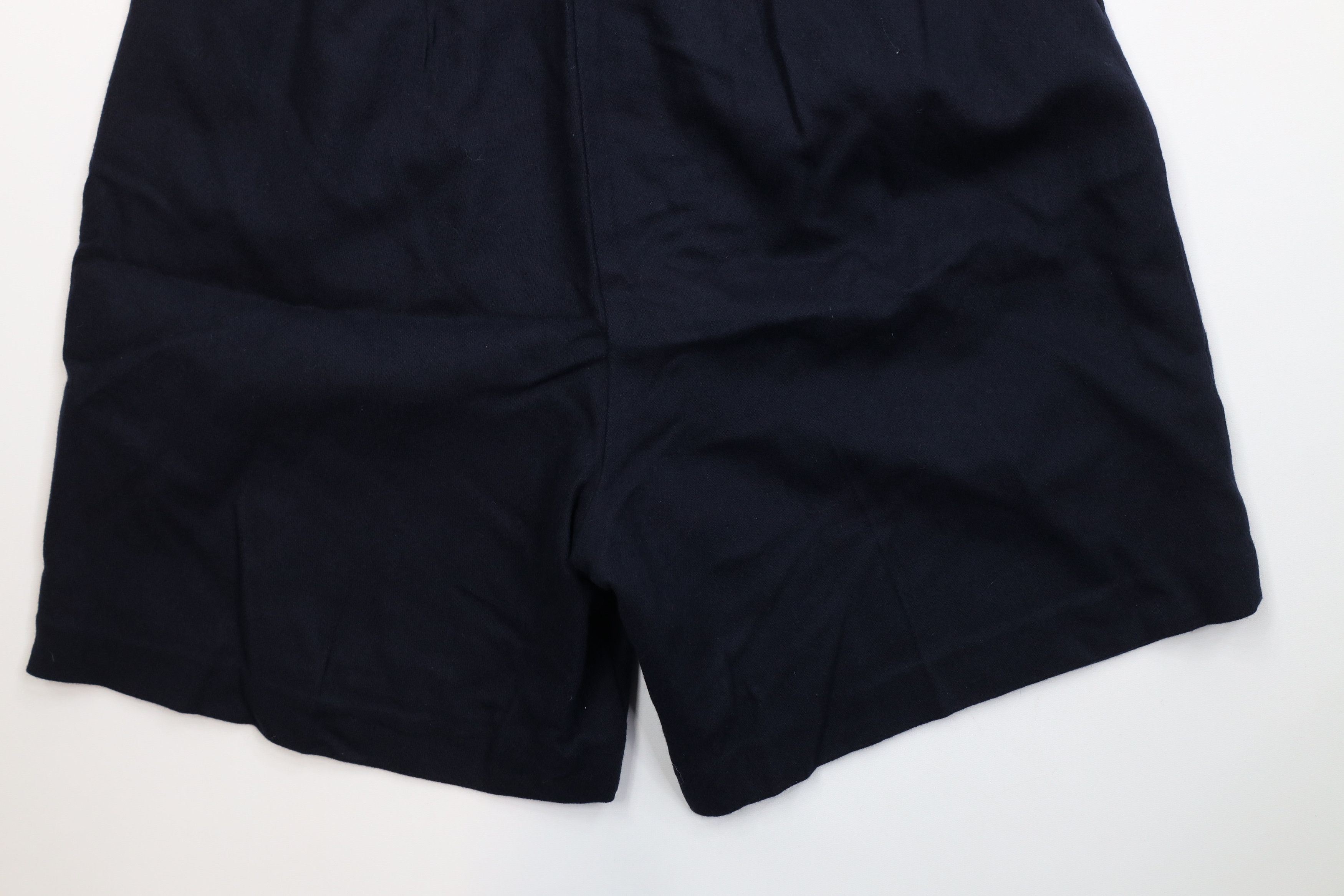 Vintage Deadstock Vintage 90s Lane Bryant Merino Wool Shorts Blue Size 38" / US 16 / IT 52 - 11 Thumbnail