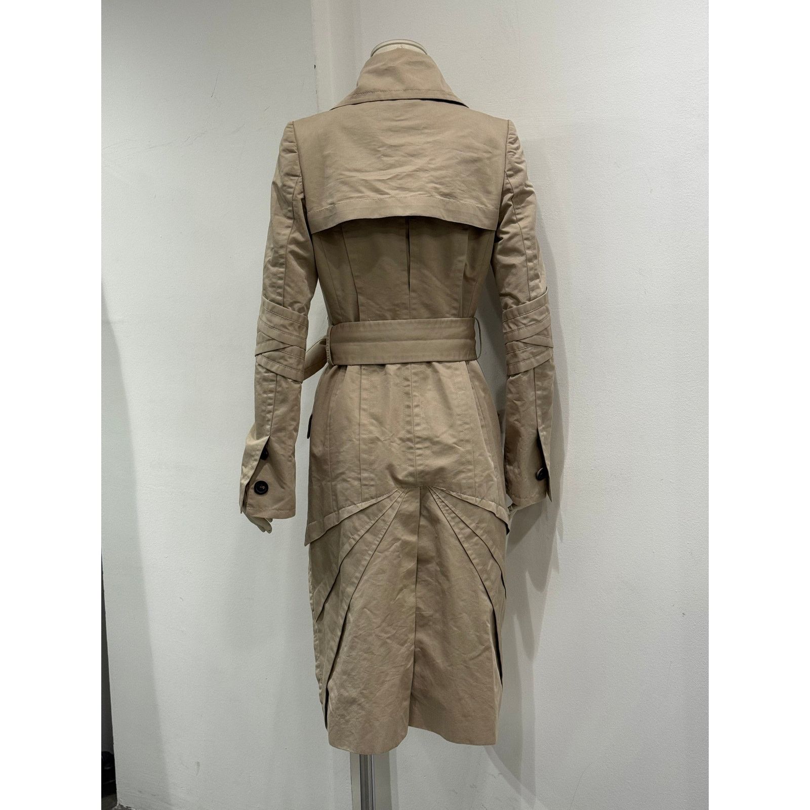Gucci 2004 Gucci by Tom Ford paneled nylon trench coat Size S / US 4 / IT 40 - 5 Thumbnail