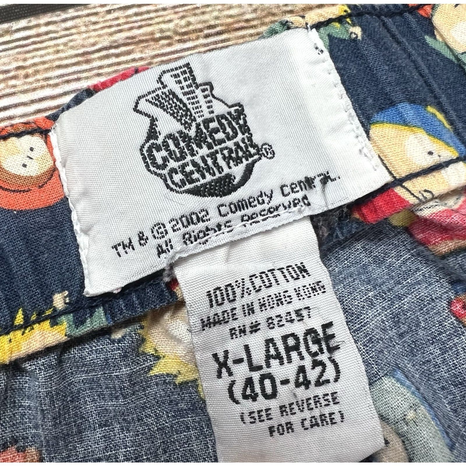 Vintage VINTAGE South Park Pajama Pants Men XL Blue 2002 Comedy Central 40-42 Regular Size N/A Size US 36 / EU 52 - 4 Thumbnail