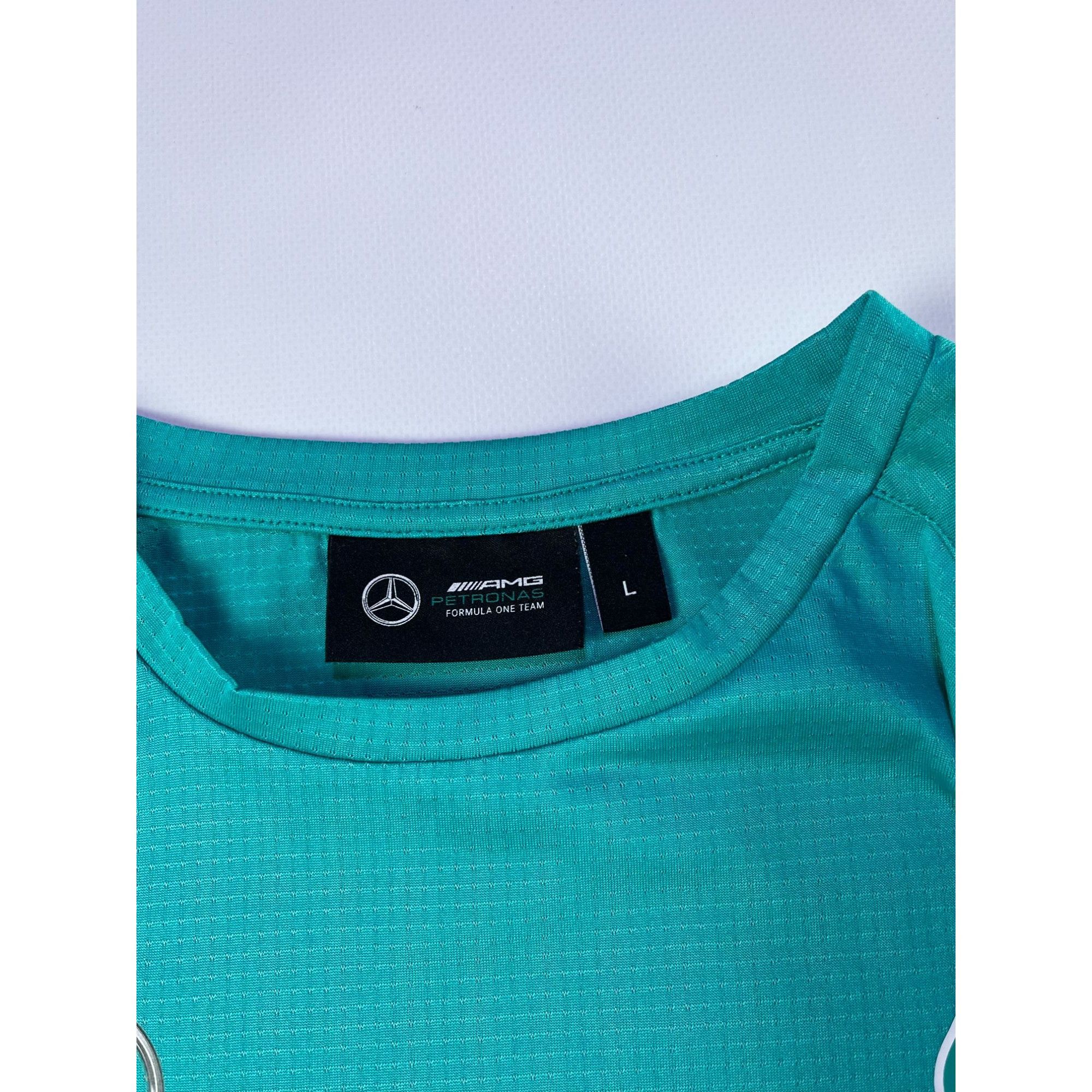 Vintage Tommy Hilfiger X Mercedes AMG Petronas Racing Jersey Size US L / EU 52-54 / 3 - 6 Thumbnail