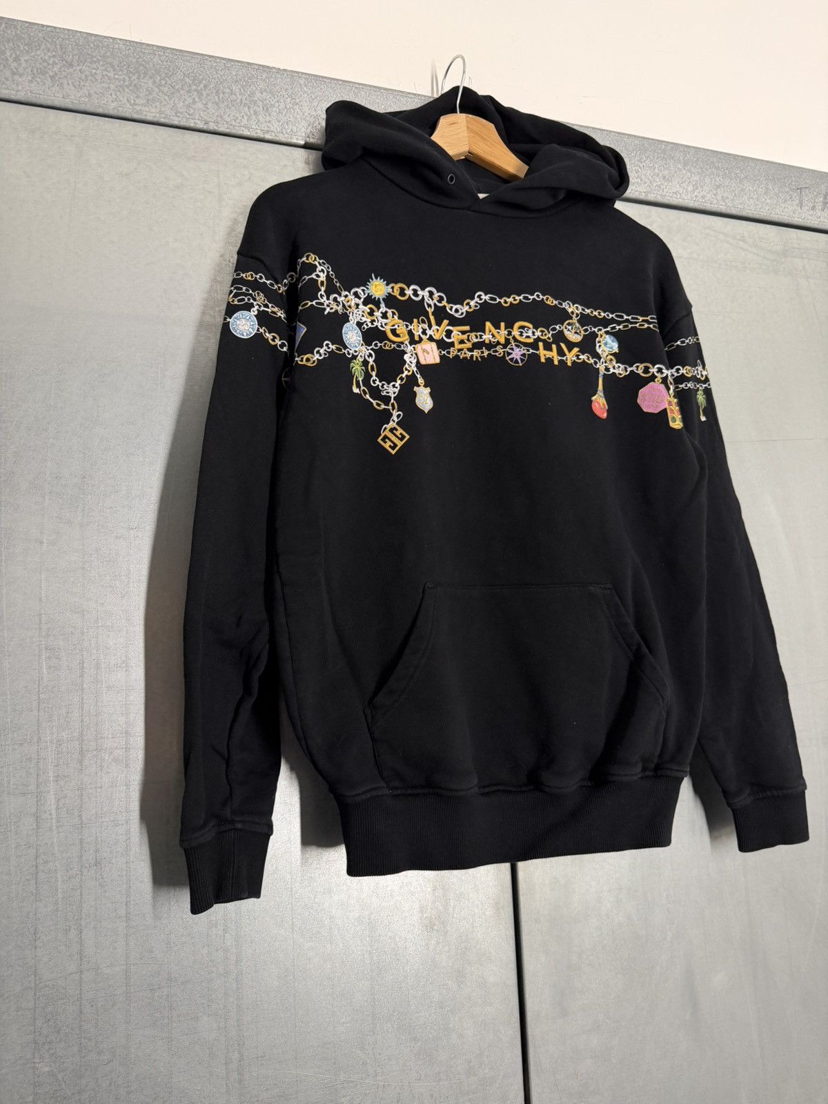 Givenchy Givenchy Dagger Chain Print Hoodie Size US XS / EU 42 / 0 - 3 Thumbnail