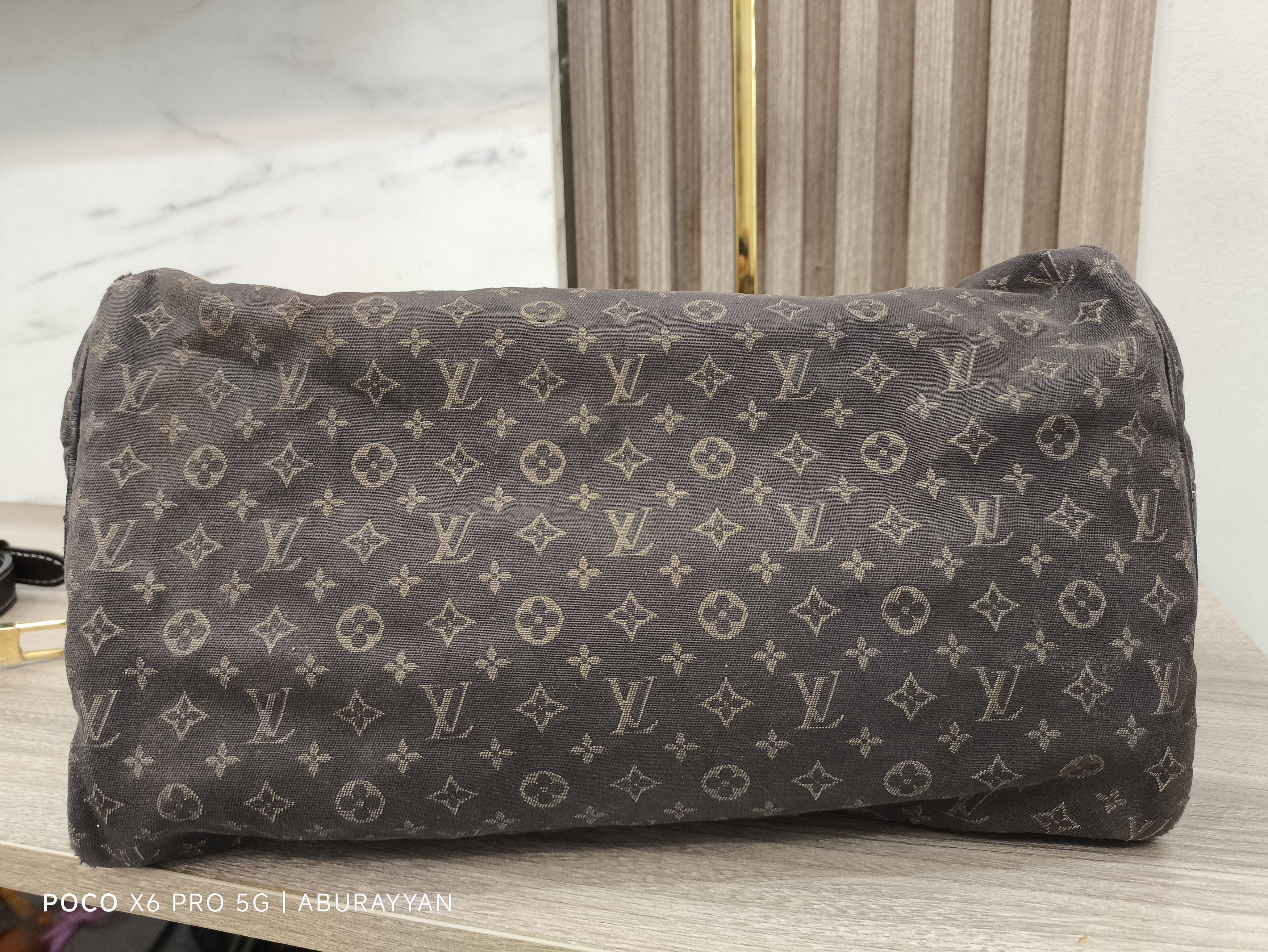 Louis Vuitton Louis Vuitton Monogram Idylle Fusain Speedy 30 Bandouliere Size ONE SIZE - 7 Thumbnail