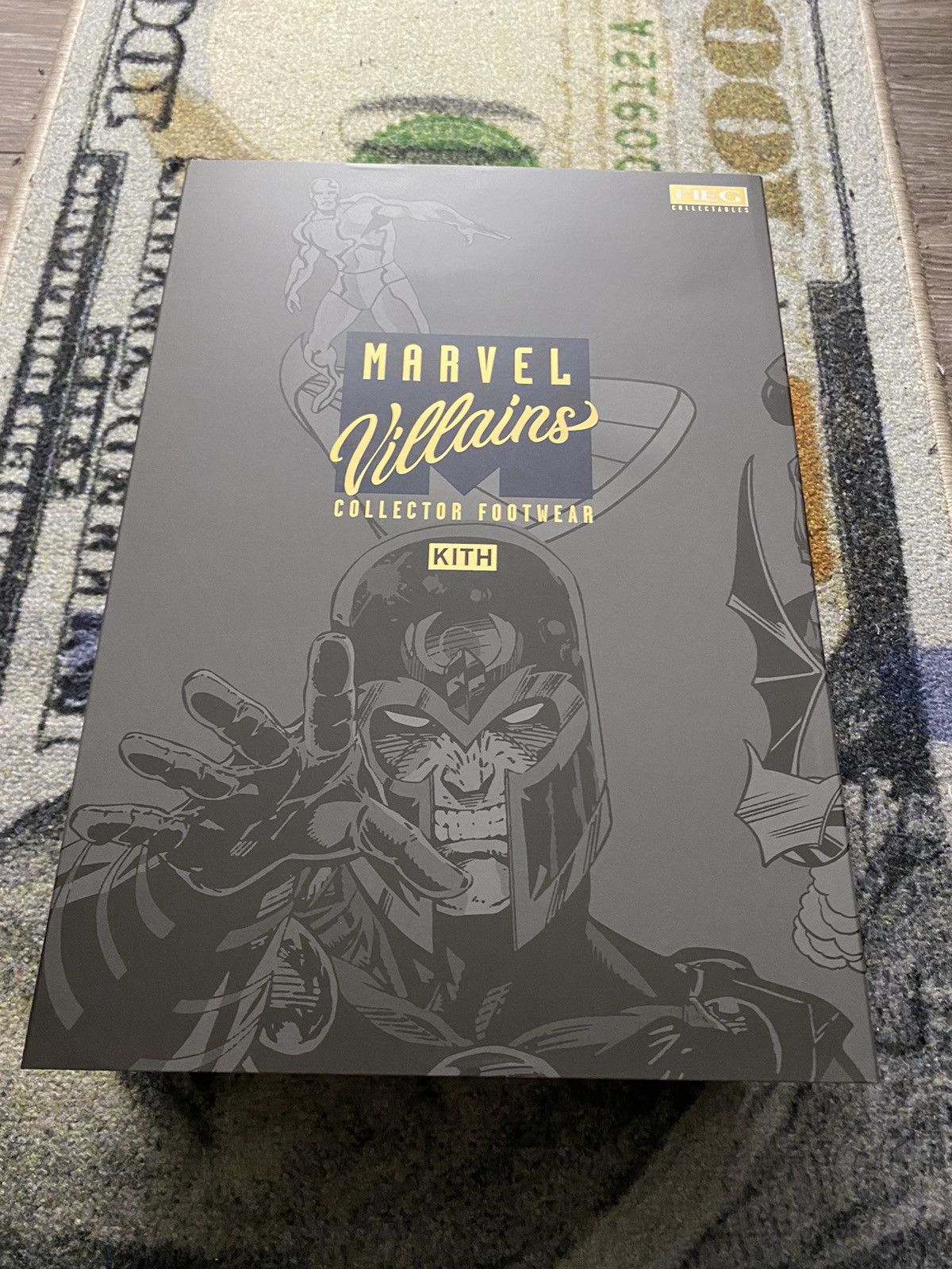 Asics × Kith × Marvel Comics ASICS Gel-1130 Kith Marvel Villains Magneto SEALED BOX COMIC Size US 11.5 / EU 44-45 - 6 Thumbnail