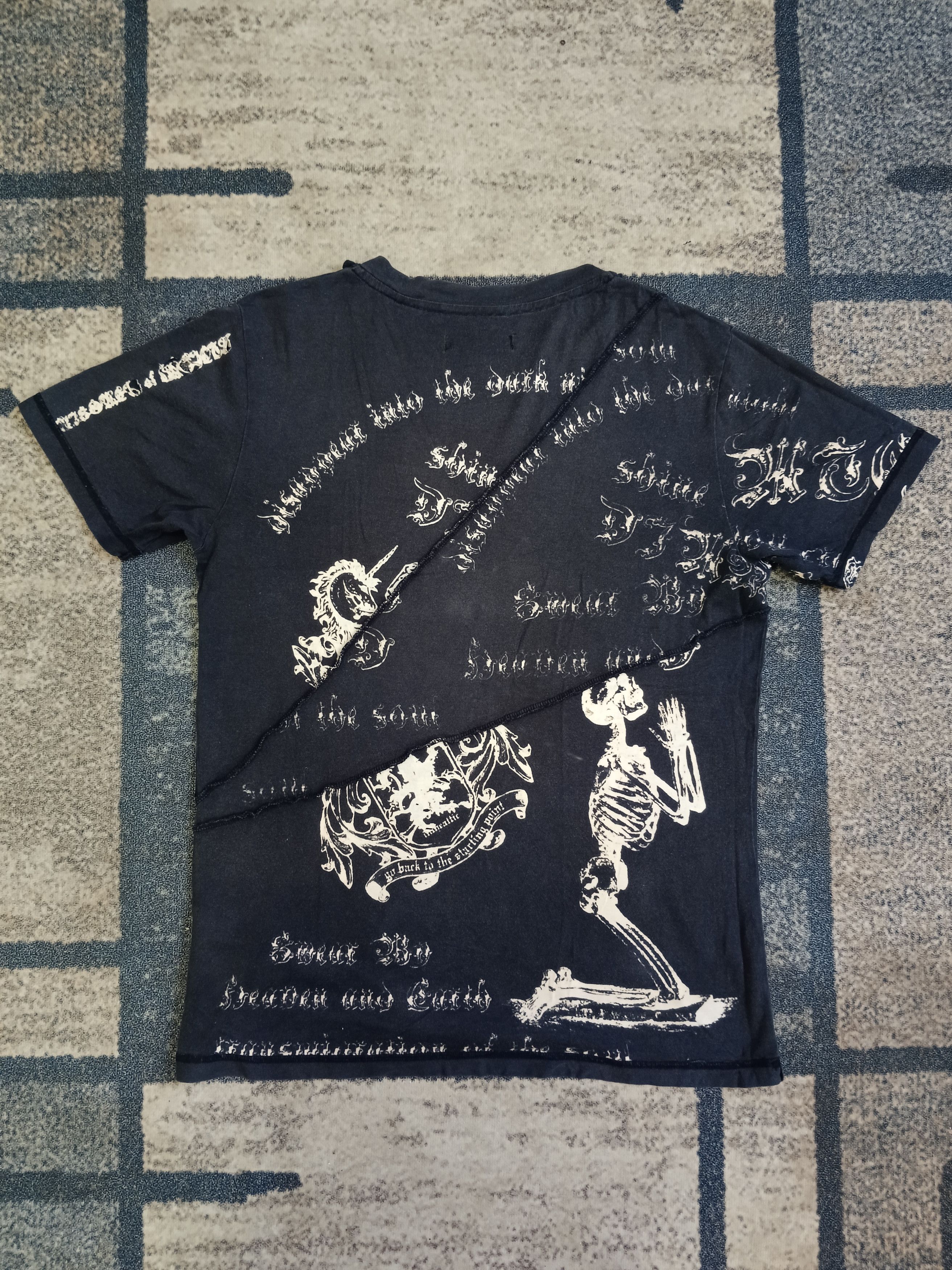 In The Attic SICK IN THE ATTIC RECONSTRUCTED FULLPRINT T SHIRT Size US M / EU 48-50 / 2 - 6 Thumbnail