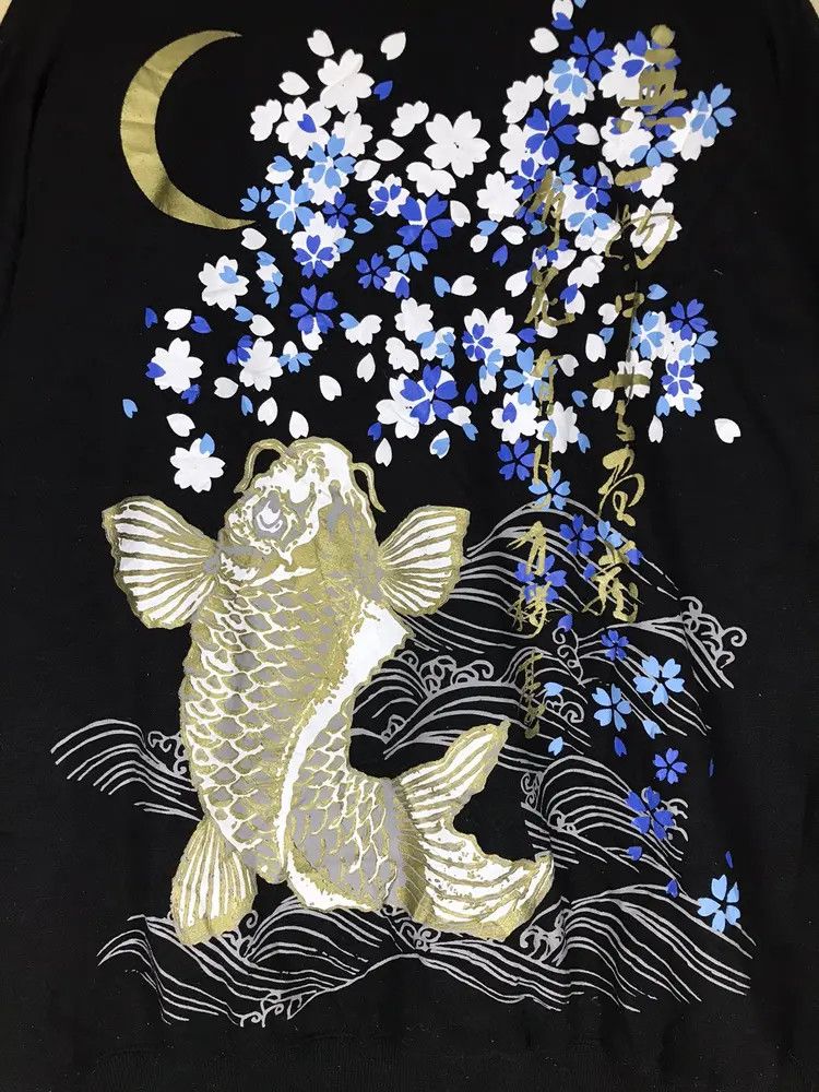 Japanese Brand Vintage Power Life Sukajan Sweatshirts Size US XL / EU 56 / 4 - 4 Thumbnail