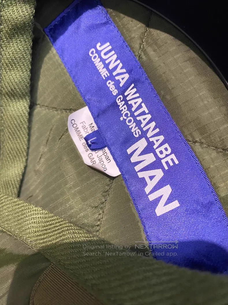 Junya Watanabe Junya Watanabe Military Green Ripstop Padded Jacket Size US L / EU 52-54 / 3 - 4 Thumbnail