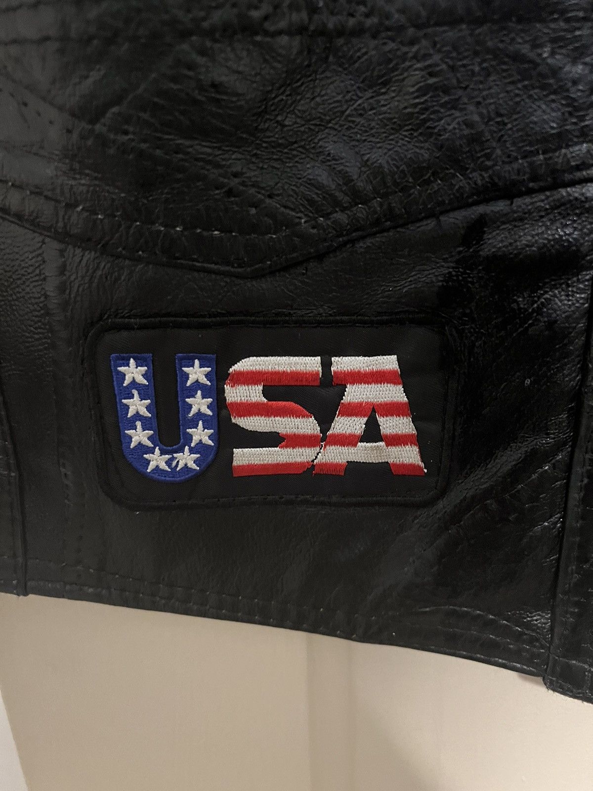 Harley Davidson Vintage Patchwork Biker Leather Vest Size US XL / EU 56 / 4 - 7 Thumbnail