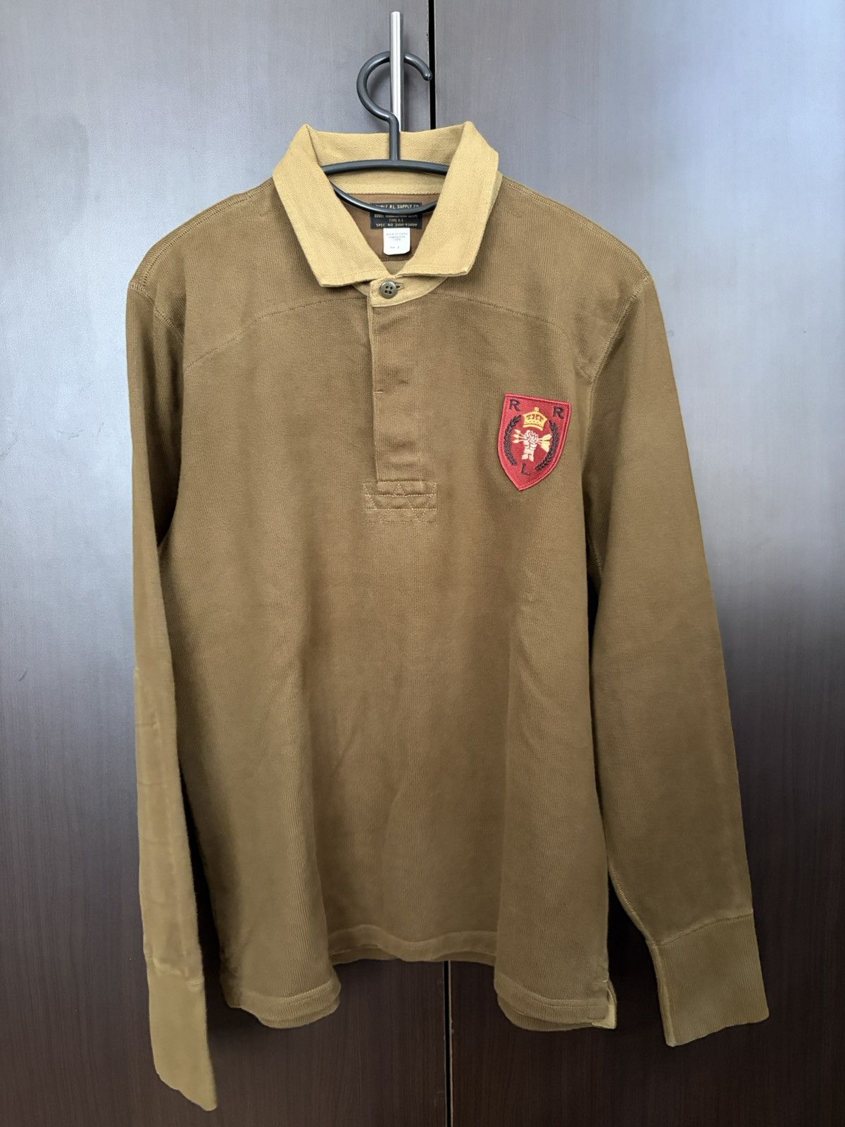 RRL Ralph Lauren Double RL Long Sleeve Rugby Pullover Shirt Size US M / EU 48-50 / 2 - 1 Thumbnail