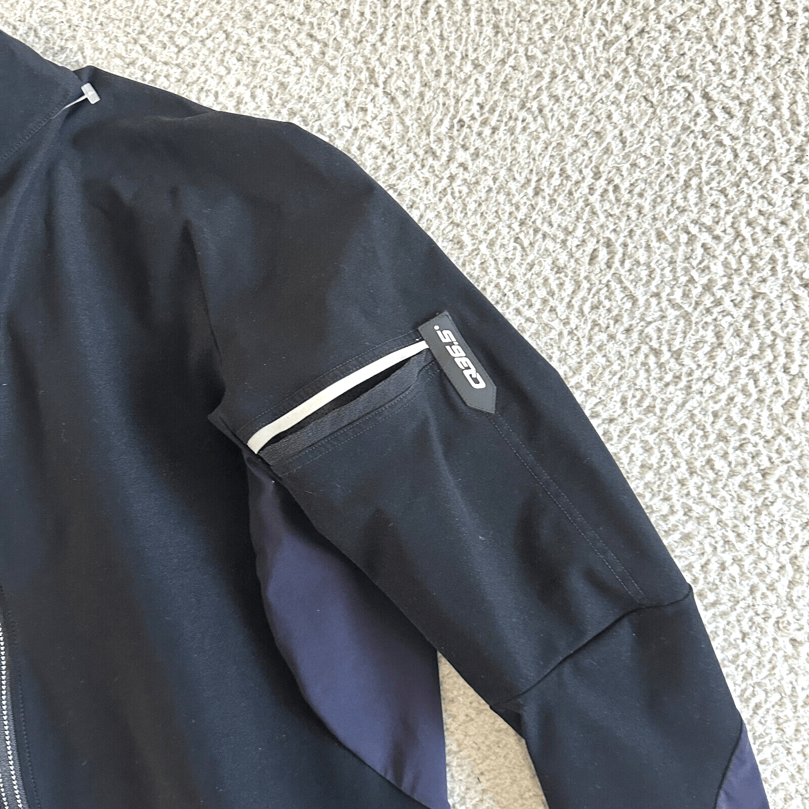 Vintage Q36.5 Cycling Jacket Black Zip Up Reflective Bl Size US M / EU 48-50 / 2 - 5 Thumbnail