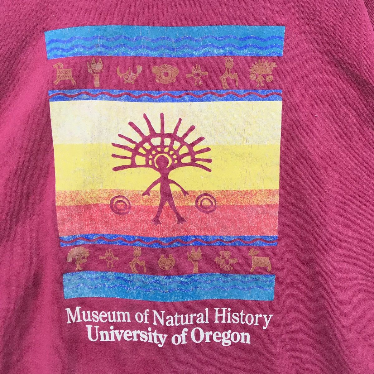 Hanes × Vintage Vinatage Oregon Hanes Sweatshirt Size US L / EU 52-54 / 3 - 3 Thumbnail
