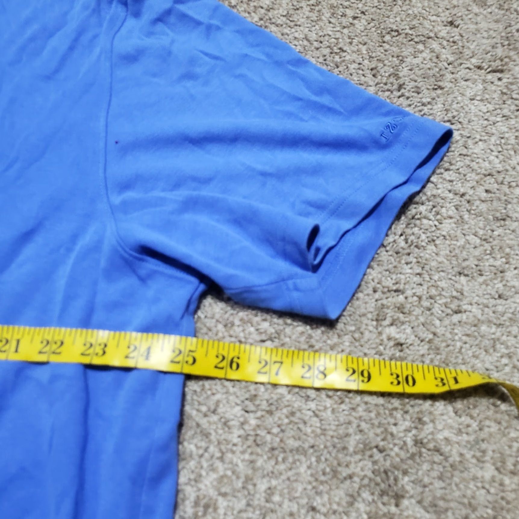 Izod VINTAGE IZOD Polo Shirt Men Adult Short Sleeve Blue 2XL Casual Sports Size US XXL / EU 58 / 5 - 5 Thumbnail