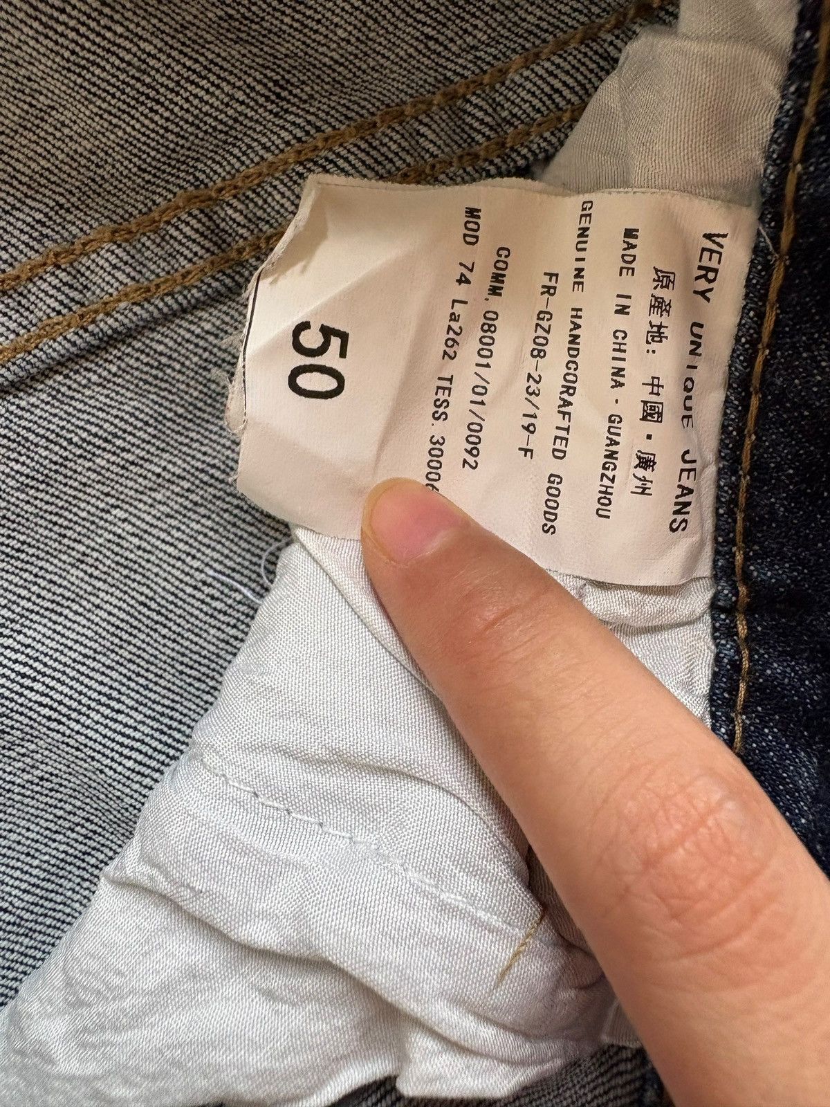 Dsquared2 Vintage Dsquared2 Patches Faded Wash Embellish Jeans Size US 31 - 10 Thumbnail