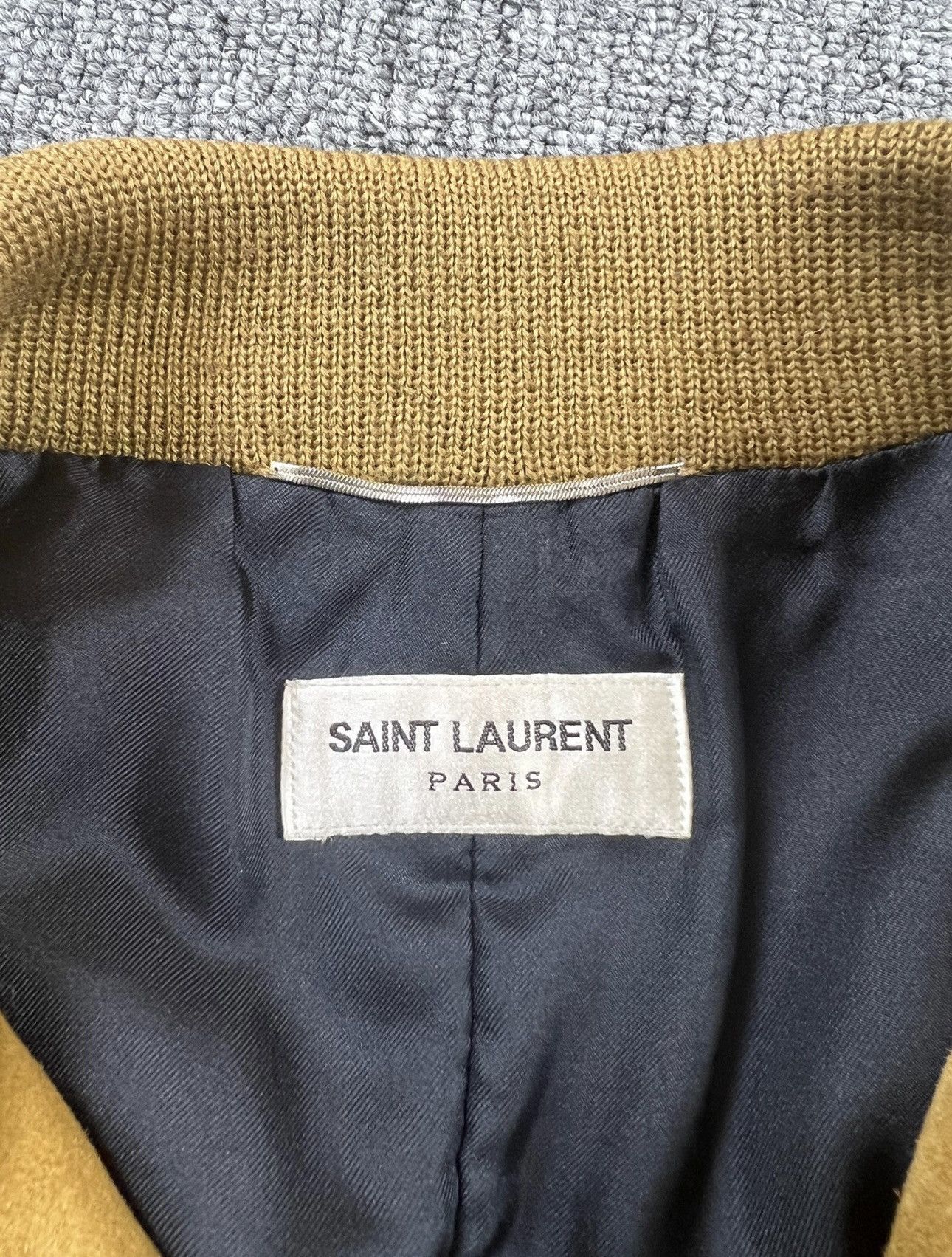 Saint Laurent Paris Saint Laurent Paris 2014 suede jacket Size US S / EU 44-46 / 1 - 3 Thumbnail