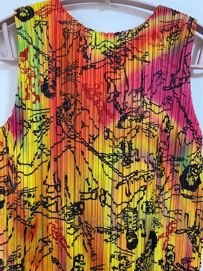 Issey Miyake Issey Miyake Graffiti Vest Size L / US 10 / IT 46 - 7 Thumbnail