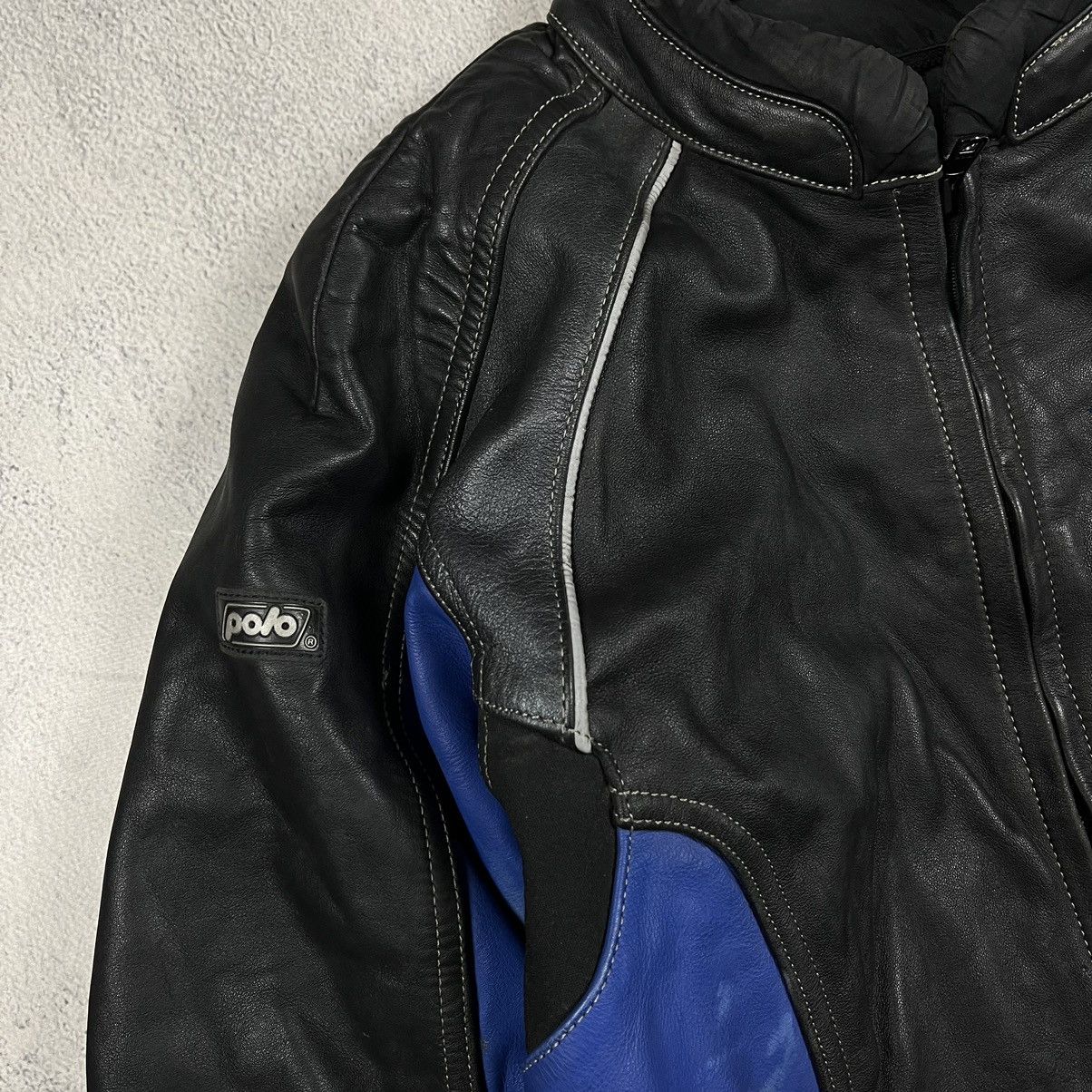 Vintage Vintage Polo motorcycle jacket Size US M / EU 48-50 / 2 - 2 Thumbnail