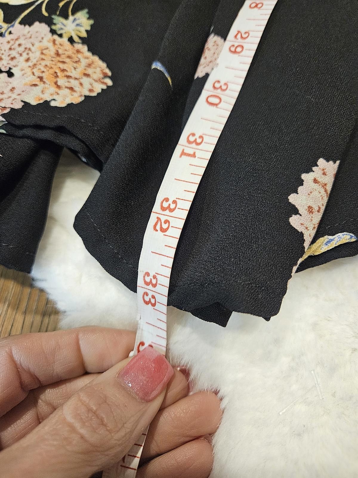 Luchiano Visconti Lush Floral Black Slip Dress – Perfect for Summer #H61 Size XS / US 0-2 / IT 36-38 - 7 Thumbnail