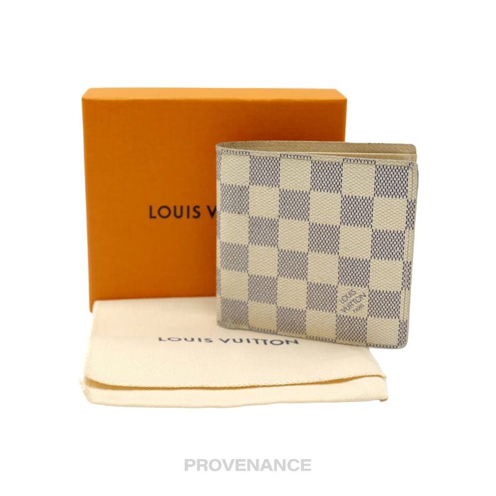 Louis Vuitton 🔴 Louis Vuitton Marco Wallet Damier Azur Grailed