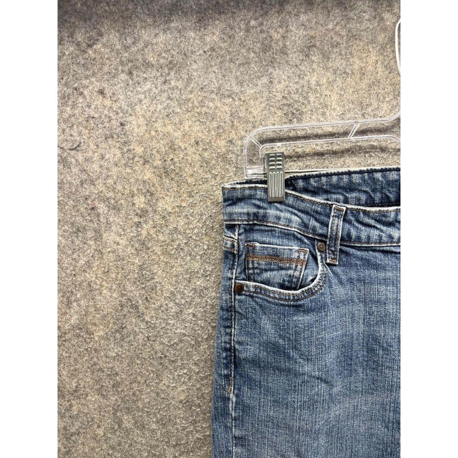 Levi's VINTAGE Levis Mid Rise Skinny Jeans Womens 12S 31x30 Blue Medium Wash Slim Fit Denim Size 34" / US 12 / IT 48 - 6 Thumbnail