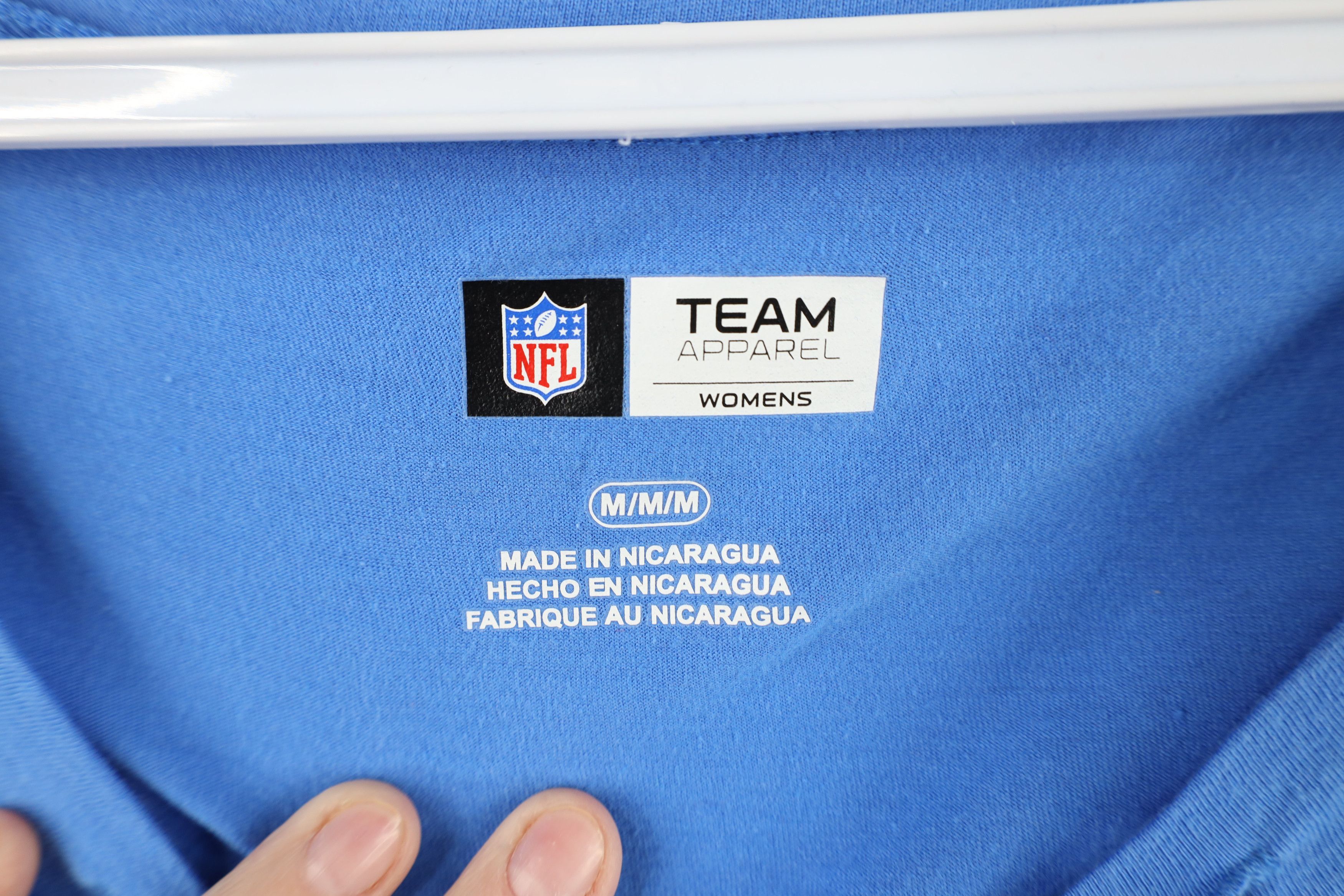 Vintage Vintage NFL Faded Detroit Lions Football Jersey T-Shirt Blue Size M / US 6-8 / IT 42-44 - 9 Thumbnail
