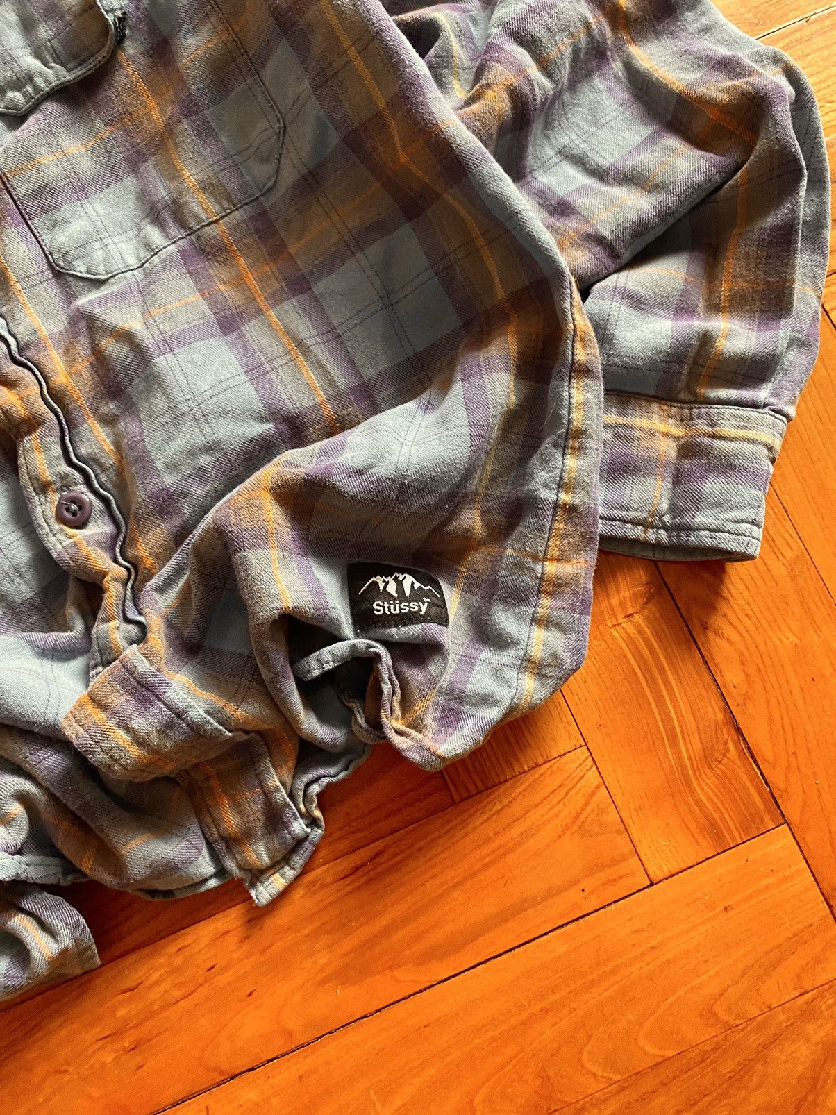 Vintage 90s Stussy Button Up Breathable Shirt