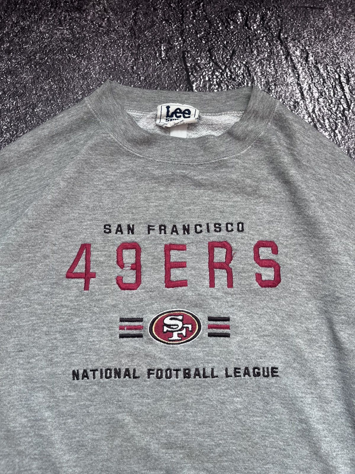NFL 49ers NFL Los Angeles Lee vintage big logo sweatshirt Size US M / EU 48-50 / 2 - 3 Thumbnail