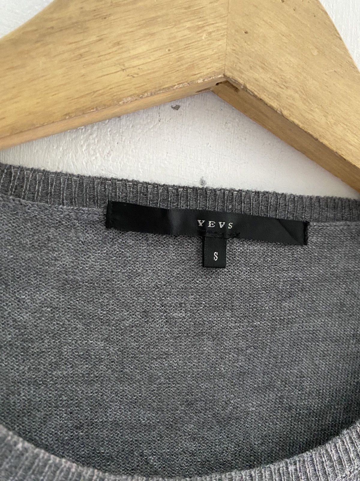 If Six Was Nine × Japanese Brand × Le Grande Bleu (L.G.B.) Yevs skull destroyed knit longsleeve Size US S / EU 44-46 / 1 - 7 Thumbnail