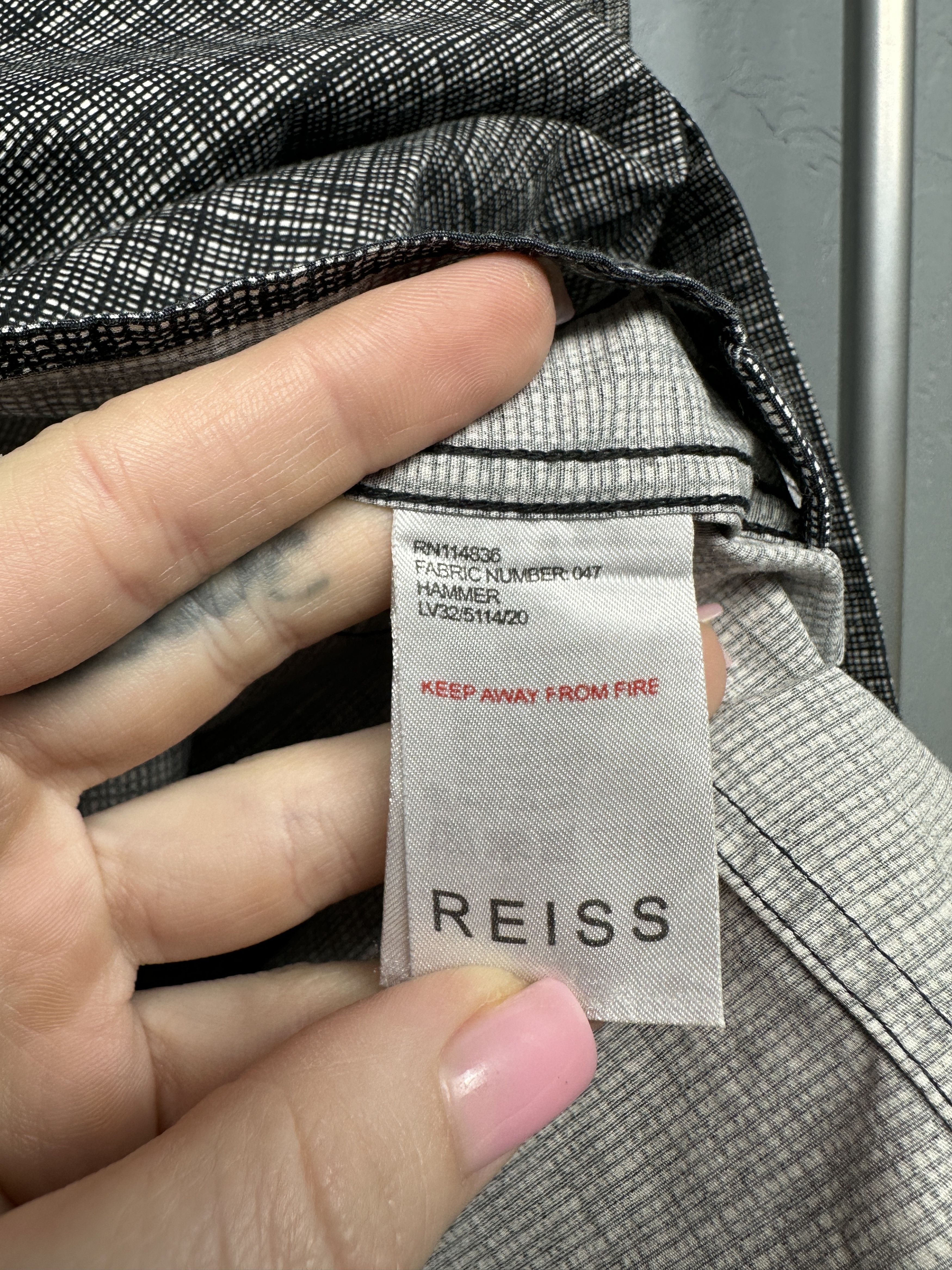 Reiss Reiss Mens Long Sleeve Shirt Size US M / EU 48-50 / 2 - 4 Thumbnail