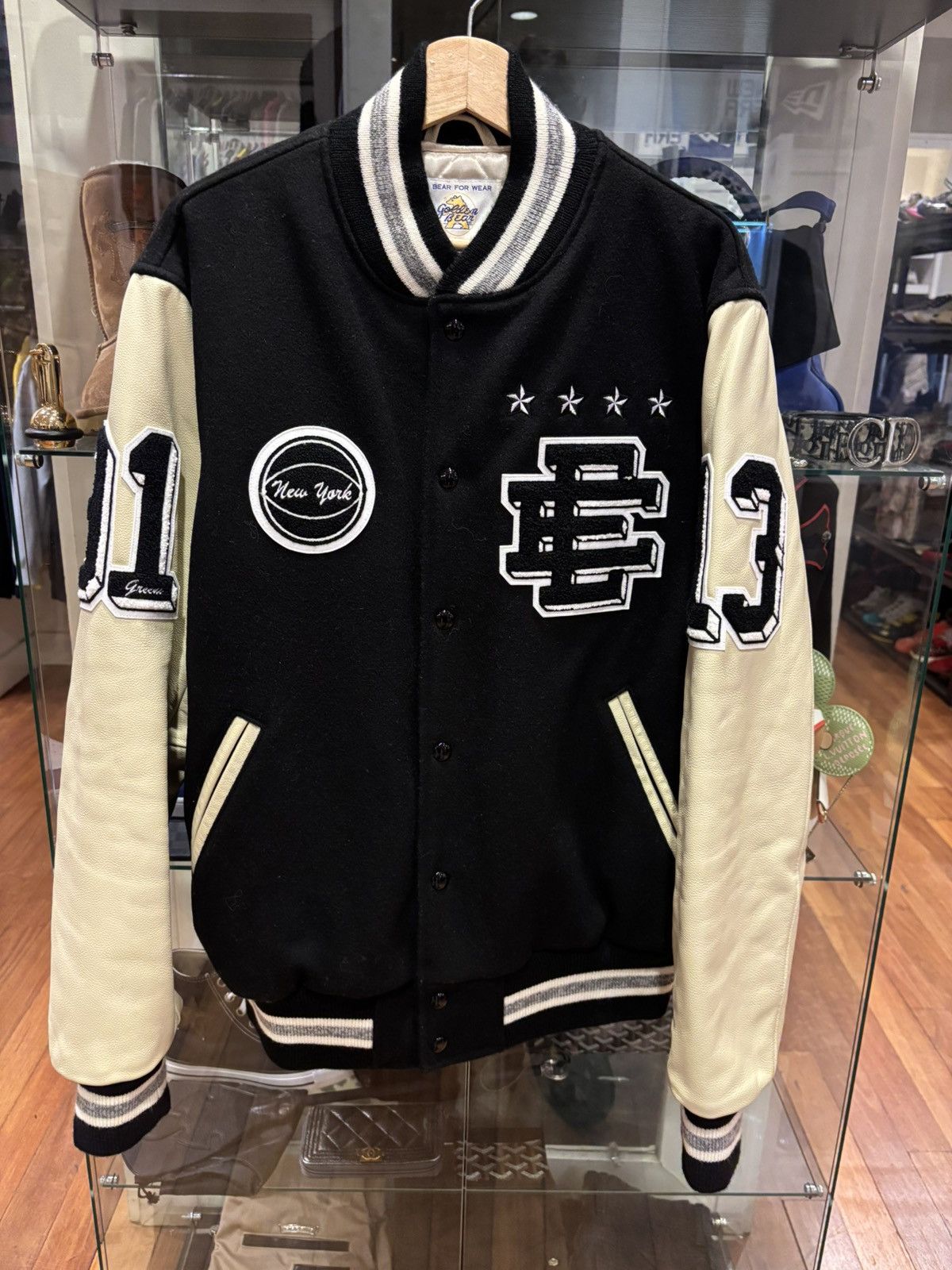 Eric Emanuel Golden Bear X Eric Emanuel Varsity Jacket Size US XL / EU 56 / 4 - 1 Thumbnail