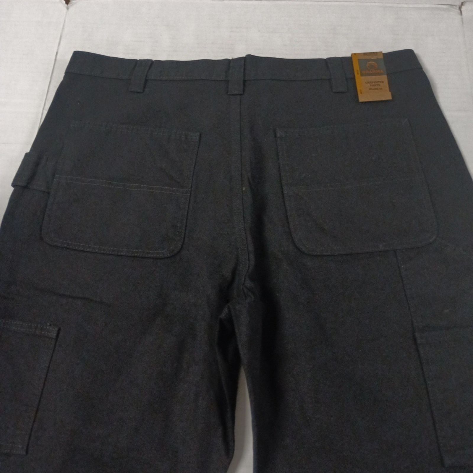 Other Brahma Work Carpenter Pants Men Size 38x32 Black Relaxed Fit Size US 38 / EU 54 - 7 Thumbnail