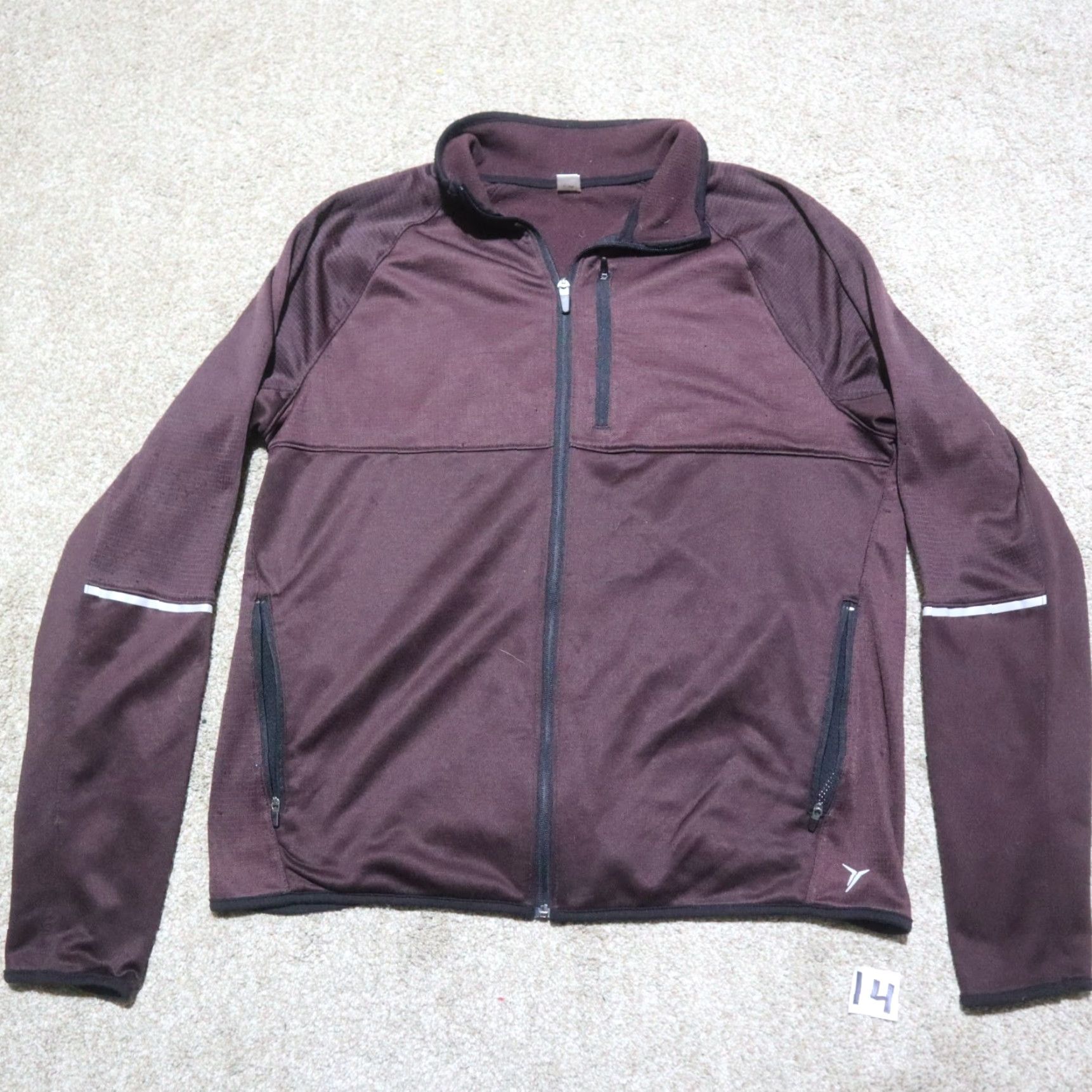 Old Navy VINTAGE Old Navy Jacket Men's L Brown Fleece Full Zip 90s Style Deep Pile Fall Winter Spring Shirt? Size US L / EU 52-54 / 3 - 2 Thumbnail