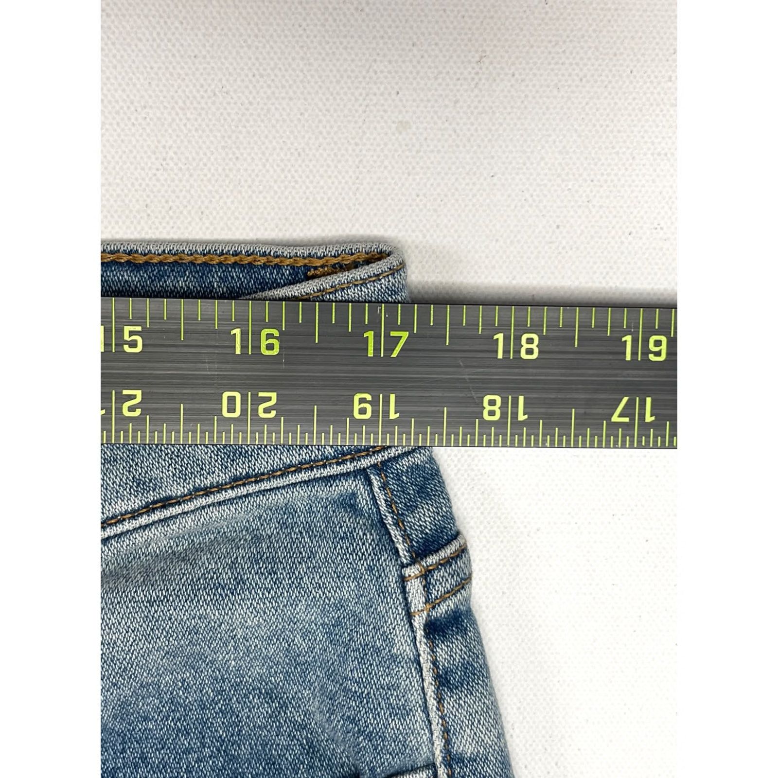 7 For All Mankind 7 For All Mankind Womens Straight Low Rise Stretch Jeans Size 31 NWOT Size 24" / US 00 / IT 34 - 7 Thumbnail