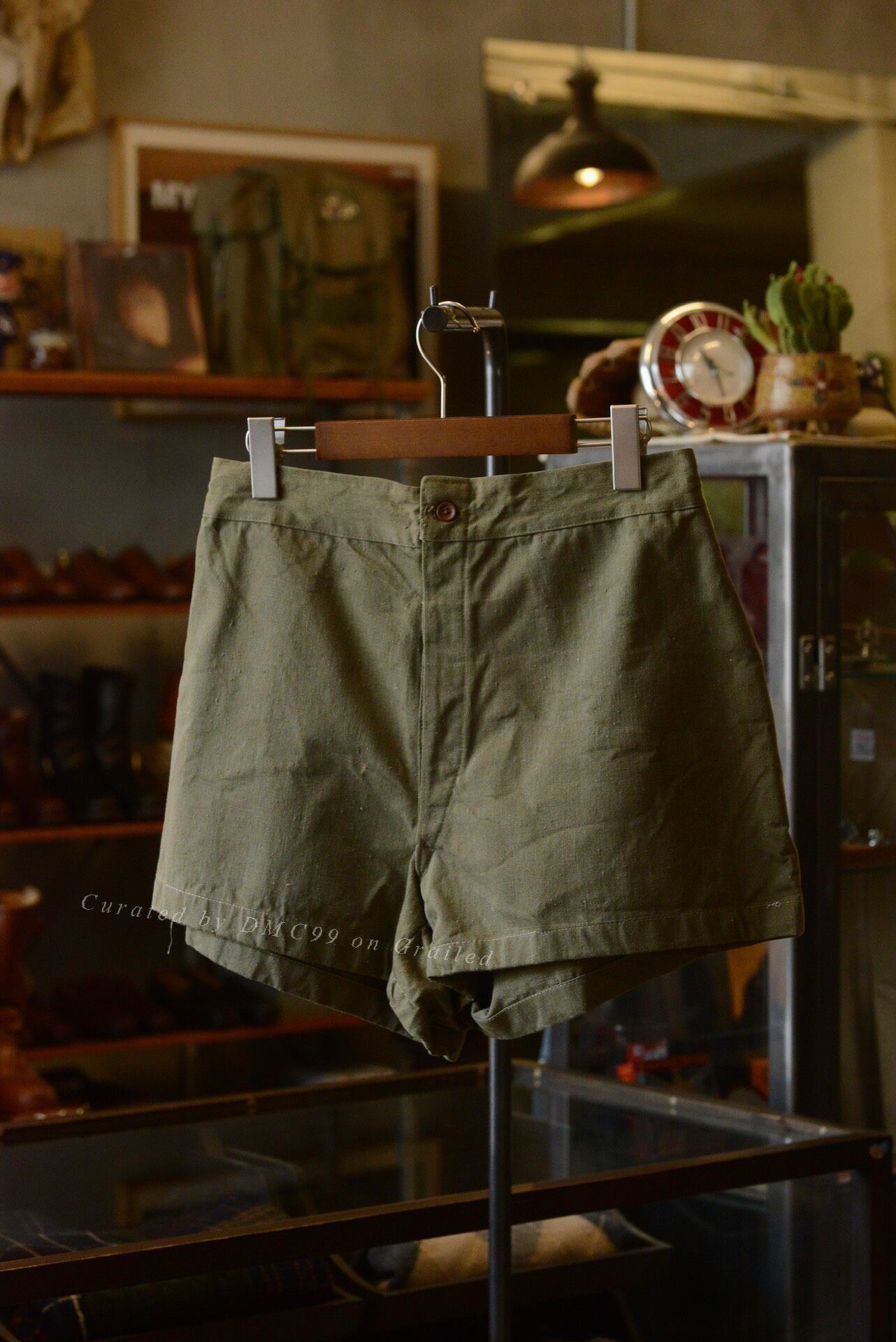 Vintage Vintage 1930s-1940s Military Shorts Size US 26 / EU 42 - 1 Thumbnail