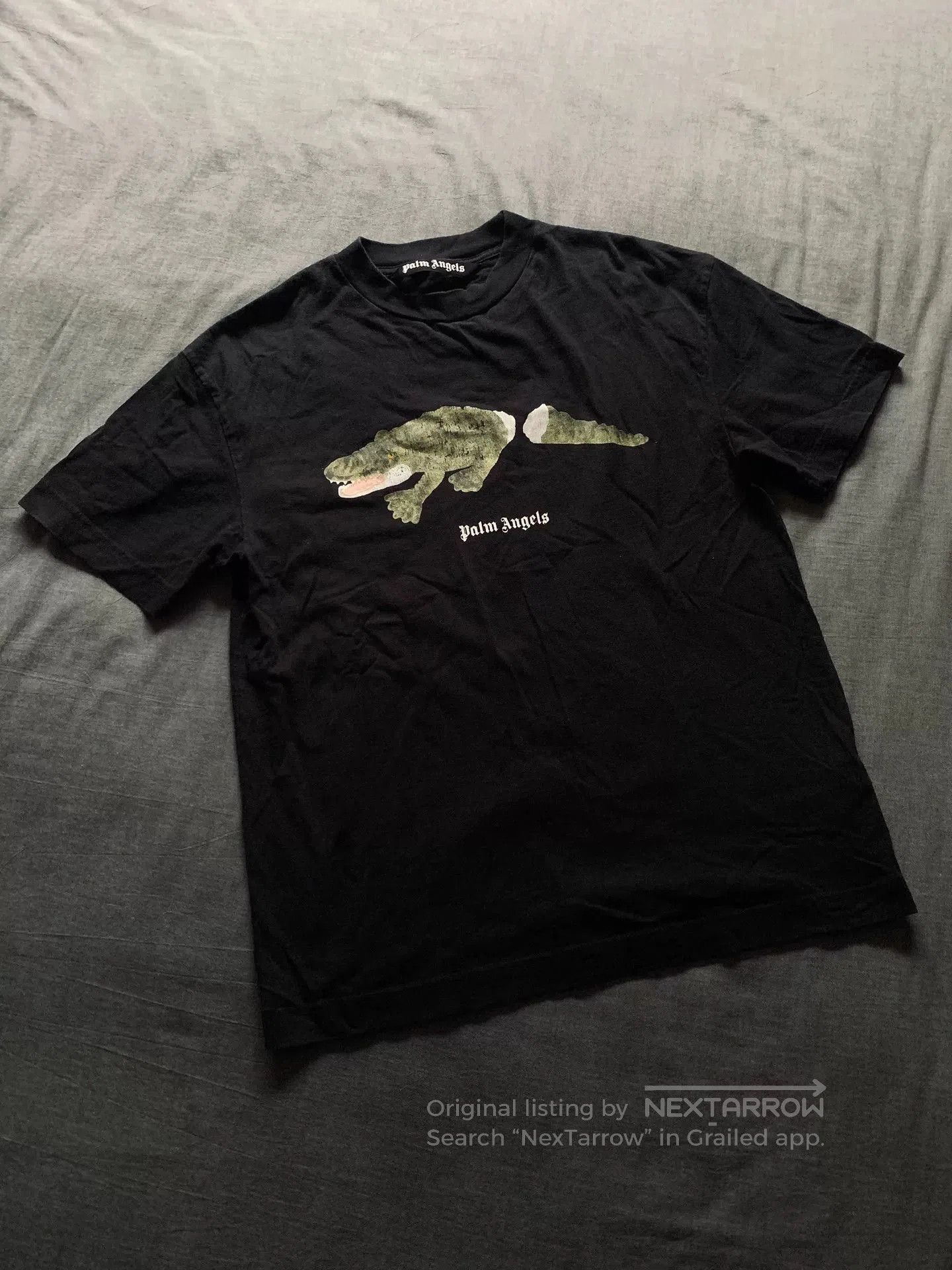 Palm Angels Palm Angels Crocodile Print Short Sleeve. Size US M / EU 48-50 / 2 - 1 Thumbnail