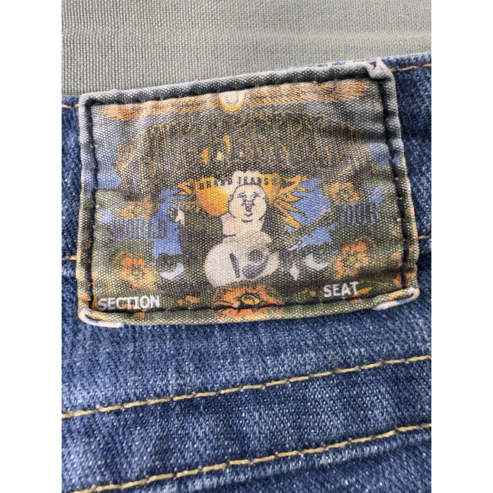 True Religion True Religion Disco Billy Jeans Womens 29 Blue Bootcut Size 29" - 7 Thumbnail