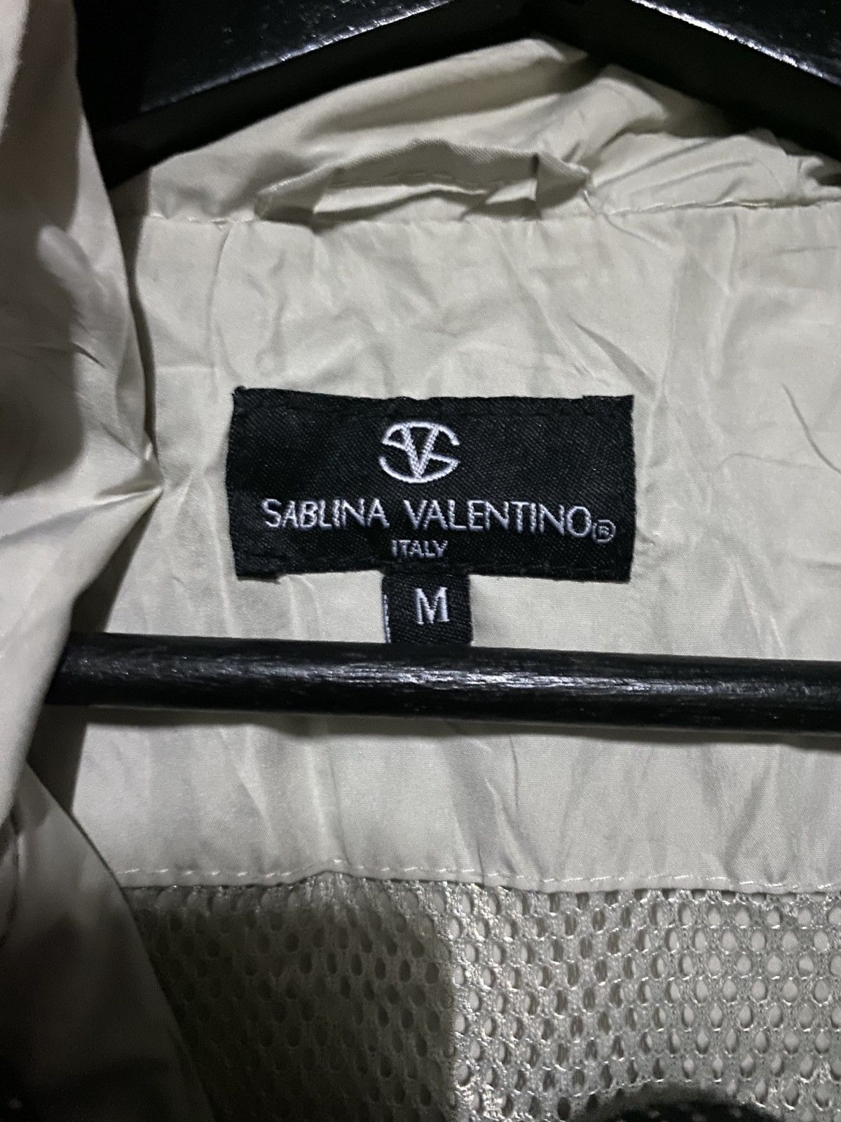 Vintage Sablina Valentino Italy Windbreaker Jacket Grey Logo Size US M / EU 48-50 / 2 - 12 Thumbnail