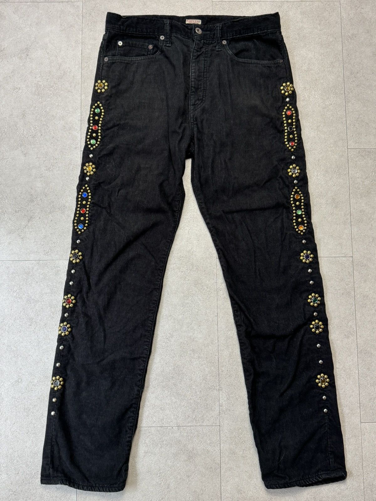 Kapital × Kapital Kountry Kapital Kountry Corduroy Jems Studs Denim Pants Size US 32 / EU 48 - 1 Thumbnail