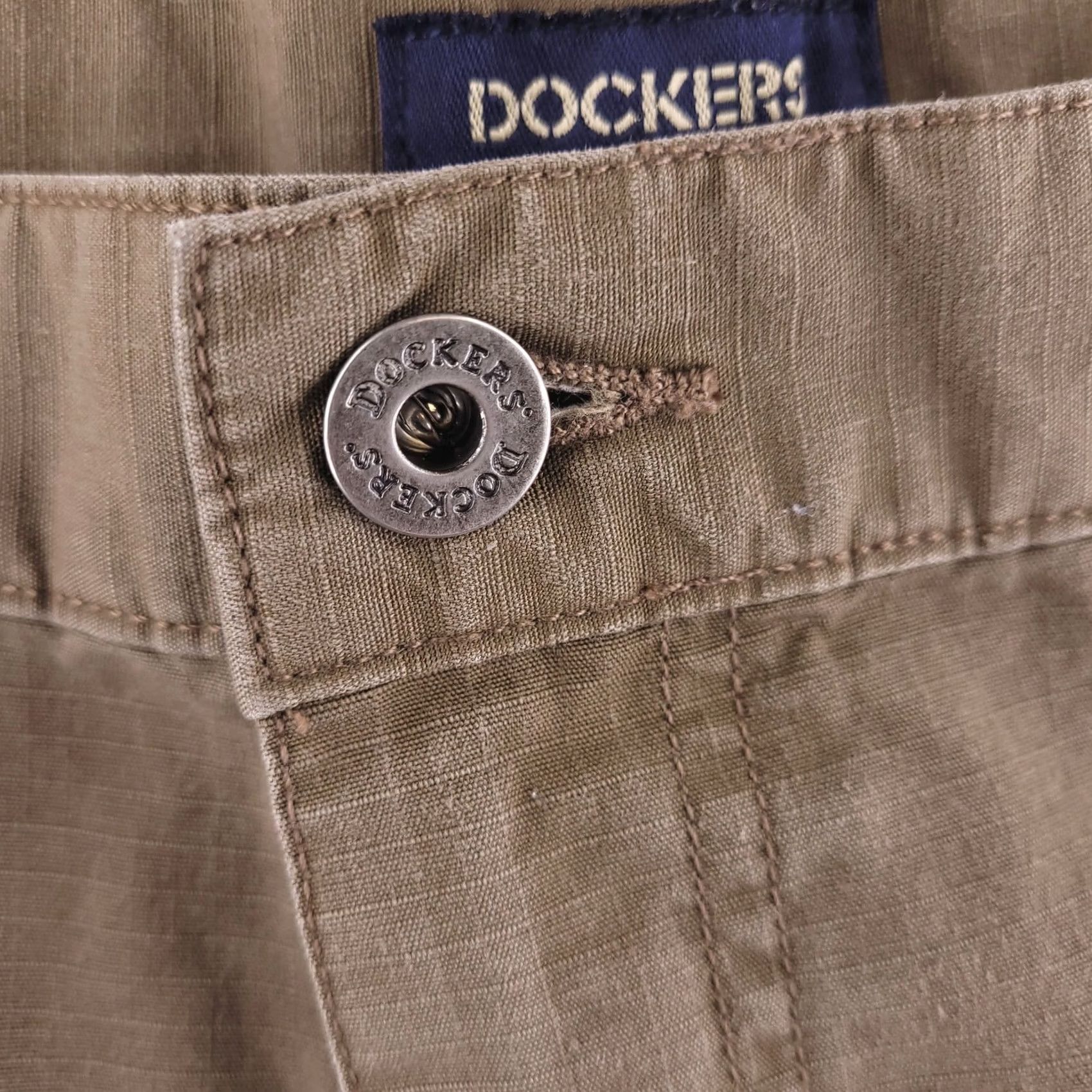 Dockers Dockers Shorts Mens 42 Brown Ripstop Cargo Cotton Utility Hike Outdoor Work Shorts Mens 42 Brown Cotton Cargo Ripstop Dockers Size US 42 / EU 58 - 5 Thumbnail