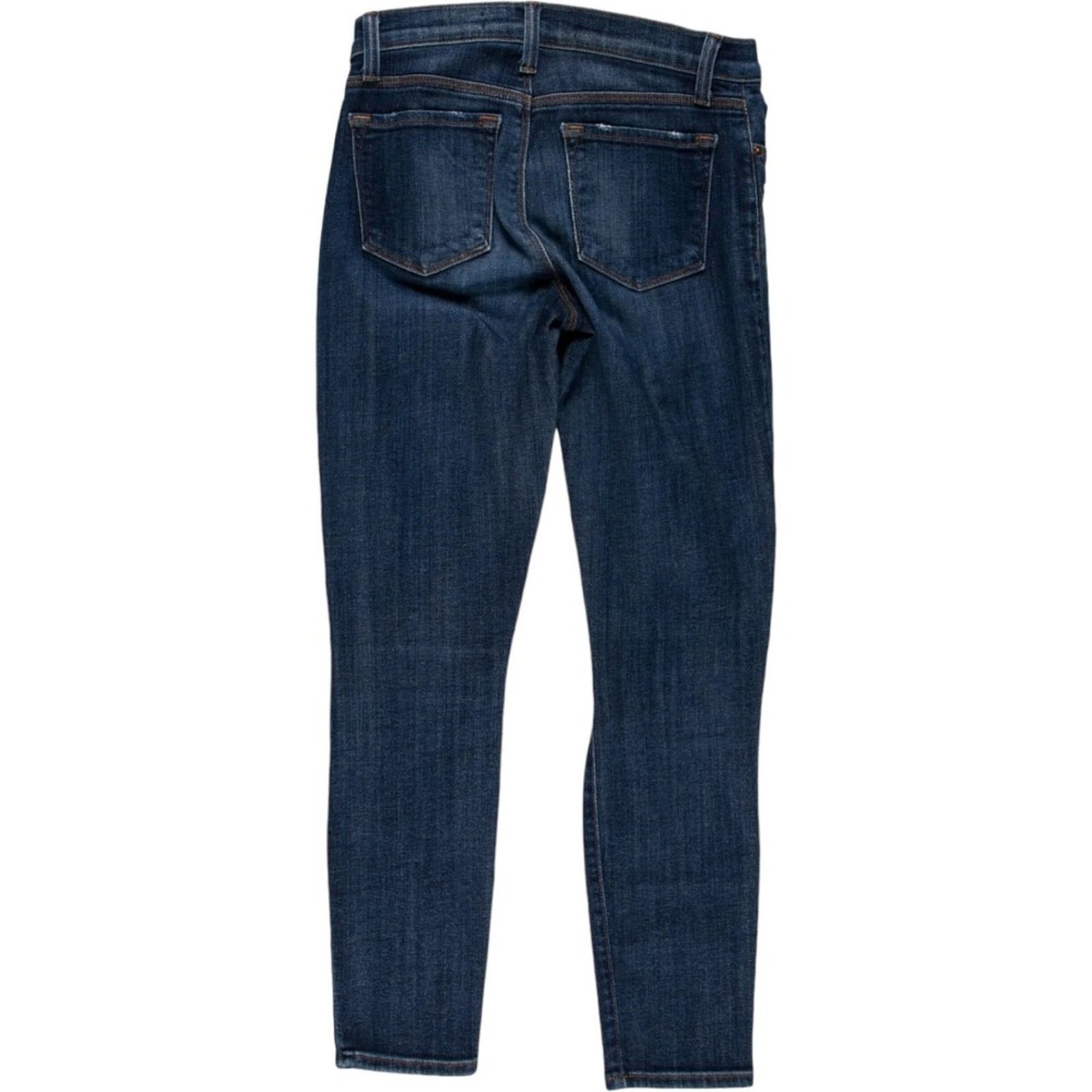 J Brand J Brand Blue Medium Wash Mid-Rise Skinny Leg Jean, US24 Size 24" / US 00 / IT 34 - 4 Thumbnail