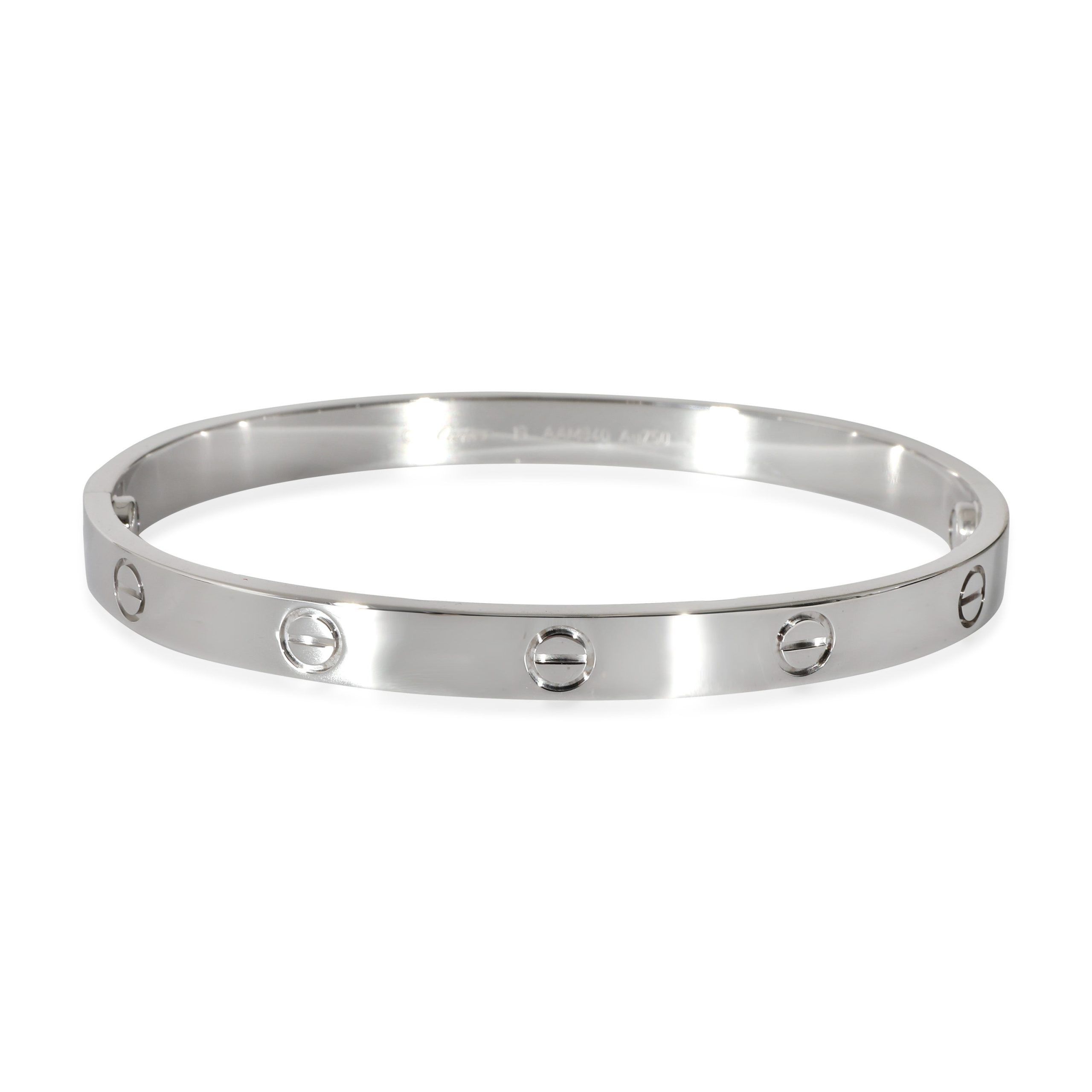 image of Cartier Love Bracelet (White Gold), Women's