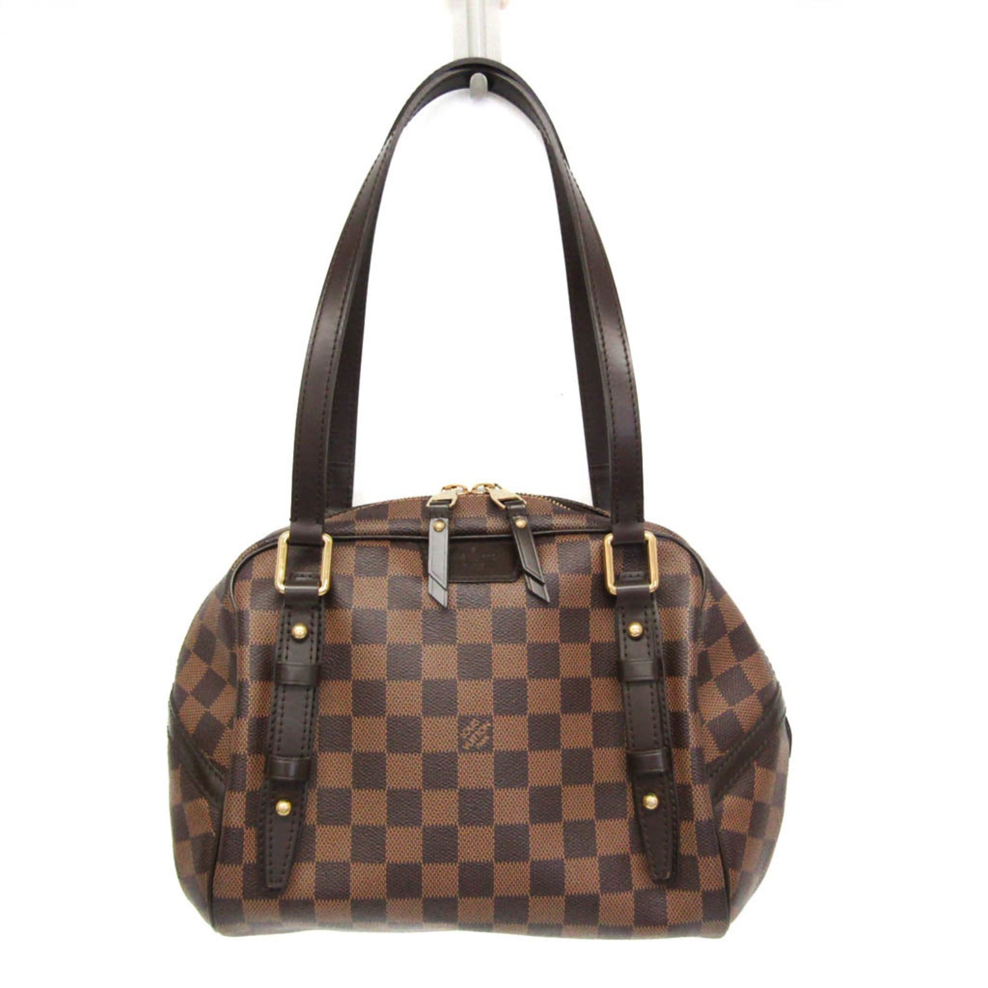Louis Vuitton Louis Vuitton Damier Rivington PM N41157 Women's Shoulder Bag Ebene Size ONE SIZE - 1 Thumbnail