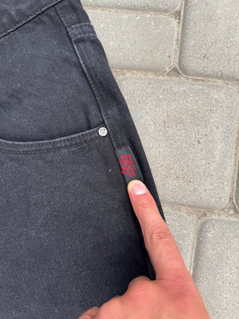 Japanese Brand Y2K Printed Jeans Sicko Style Size US 36 / EU 52 - 4 Thumbnail