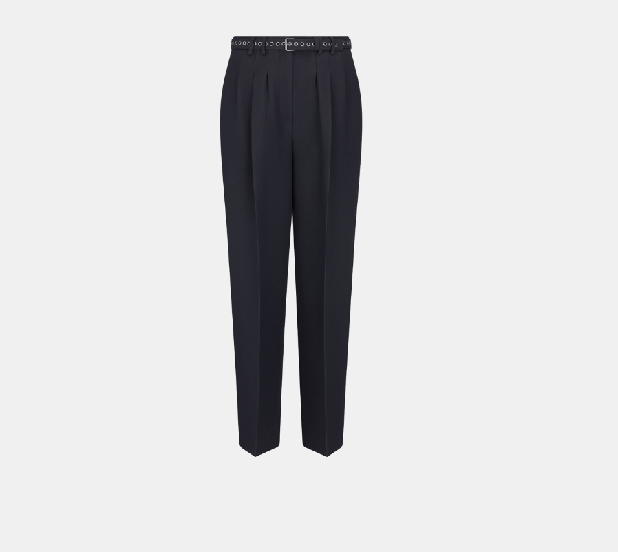 o1w1db10224 Belted Pant in Black