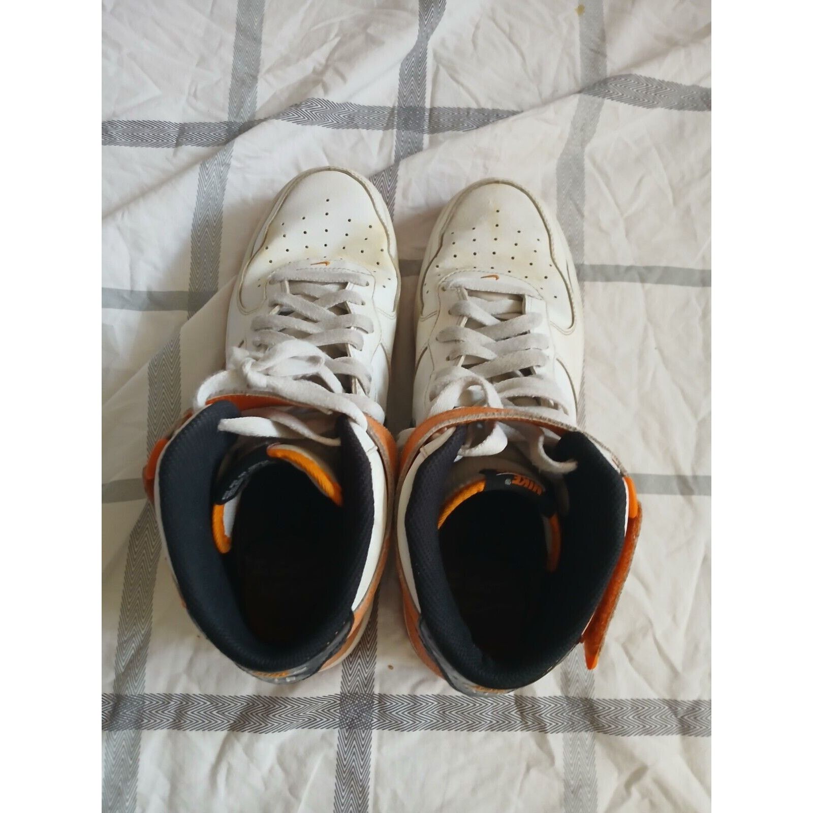 Nike Size 10.5 - Nike Air Force 1 '07 High White Size US 12 / EU 45 - 2 Thumbnail