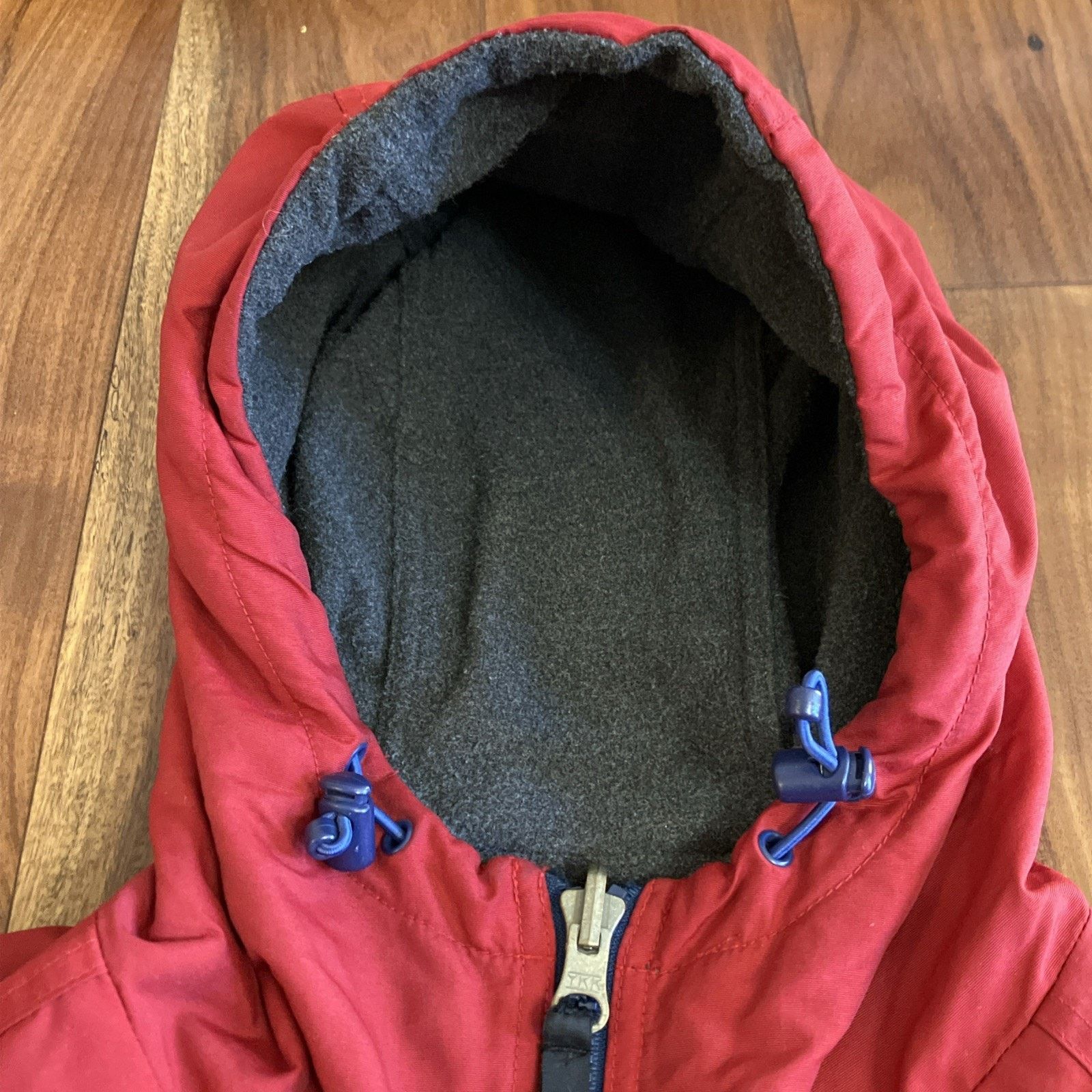 Structure Vintage Structure Sport Parka Jacket Men M Red Hood Pullover Size US M / EU 48-50 / 2 - 4 Thumbnail