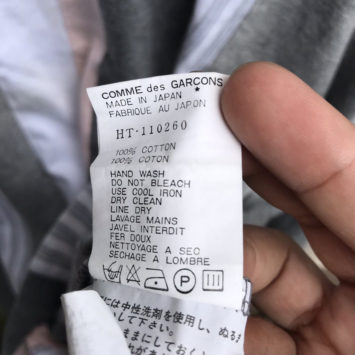 Comme des Garcons Homme COMME DES GARCONS patchwork turtleneck AD1992 Size US L / EU 52-54 / 3 - 4 Thumbnail