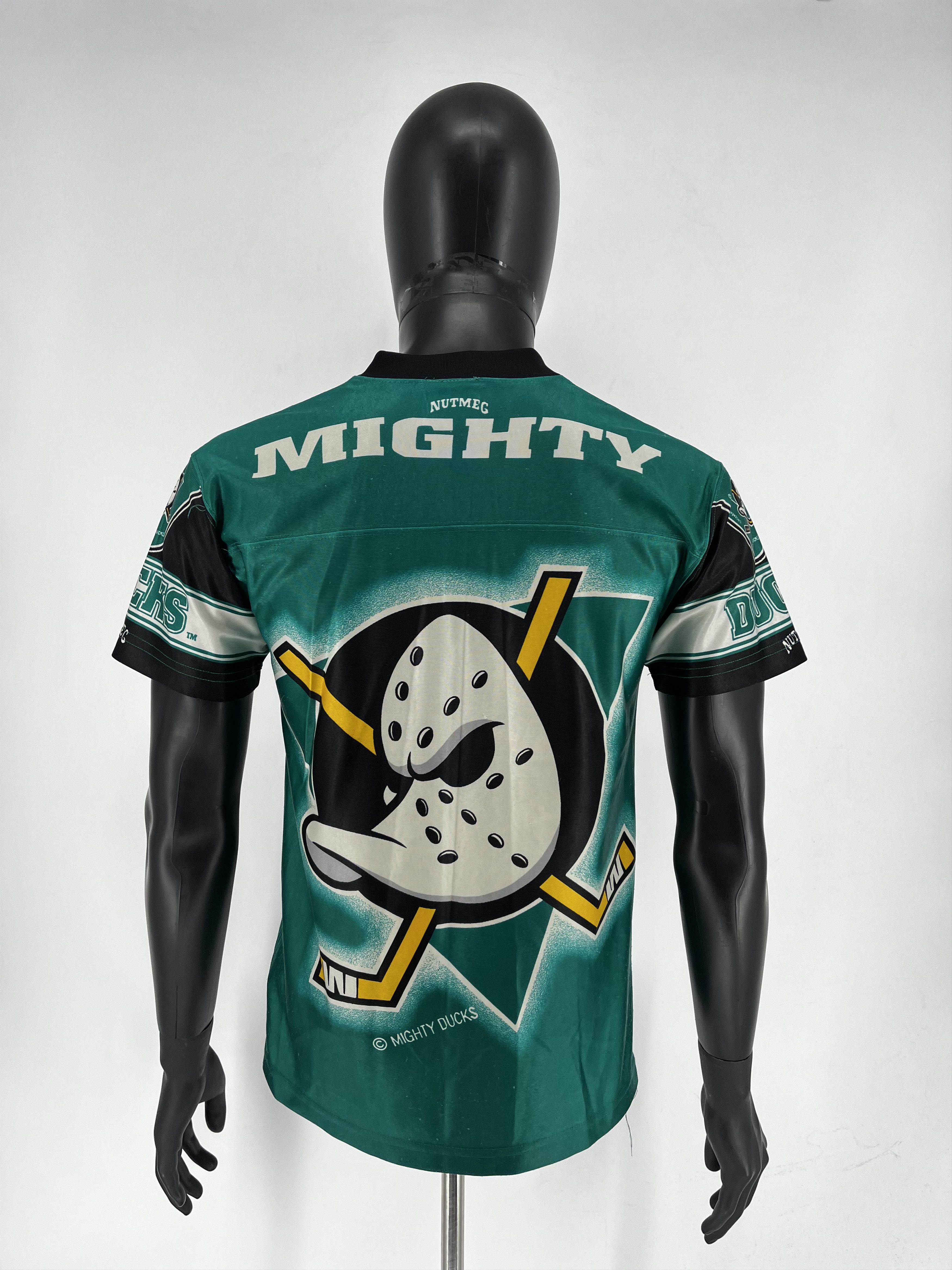 NHL × Nutmeg × Vintage Vintage Mighty Ducks Anaheim Nutmeg Jersey NHL Size US S / EU 44-46 / 1 - 10 Thumbnail