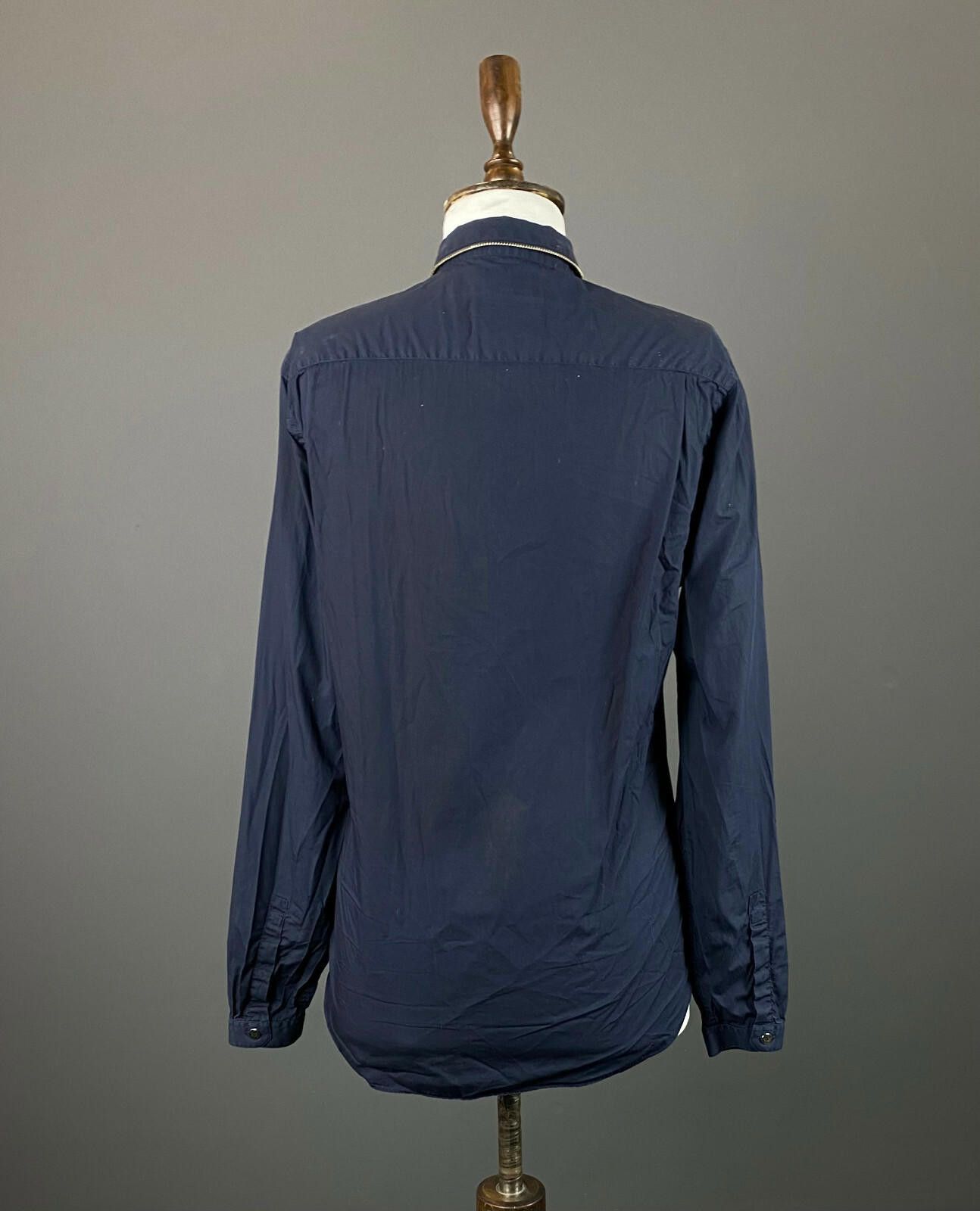 The Kooples The Kooples Blue Cotton Fitted Button Shirt Size M Size M / US 6-8 / IT 42-44 - 5 Thumbnail
